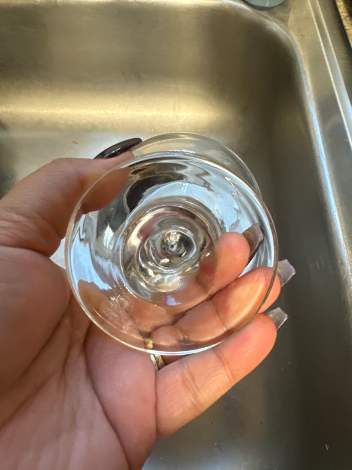 Juvale Cocktail Glasses - 13 Oz Clear Modern Short Stem, 4 Count, Lead-Free Crystal - Brandy Glasses & Cognac Balloon Snifters for Bourbon customer photo 1