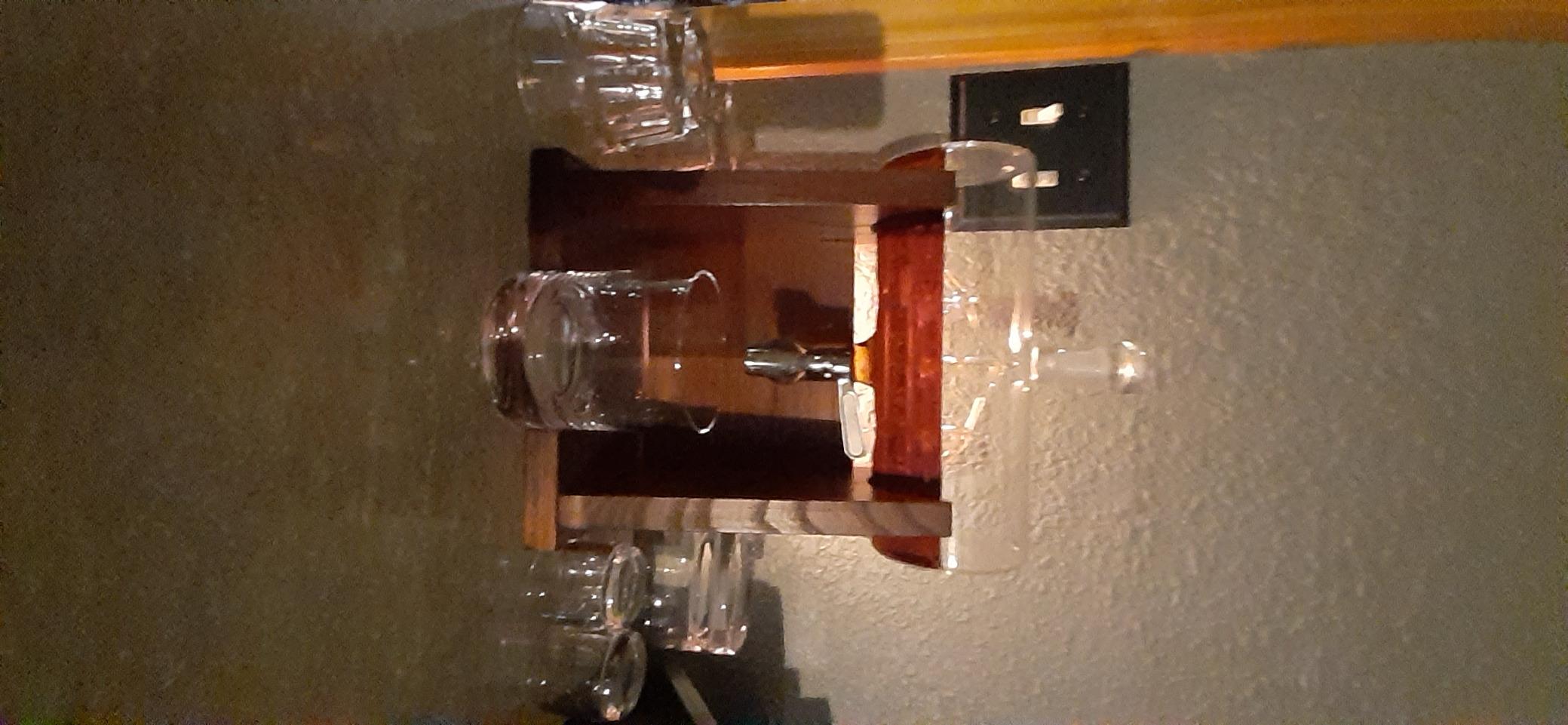 Jillmo Ship Whiskey Decanter Set for Men, 1250ml Liquor Decanter Gift with Ship Inside, 2 Whiskey Glasses & Wooden Stand, Bourbon Scotch Decanter Gift for Dad Husband Home Bar customer photo 2
