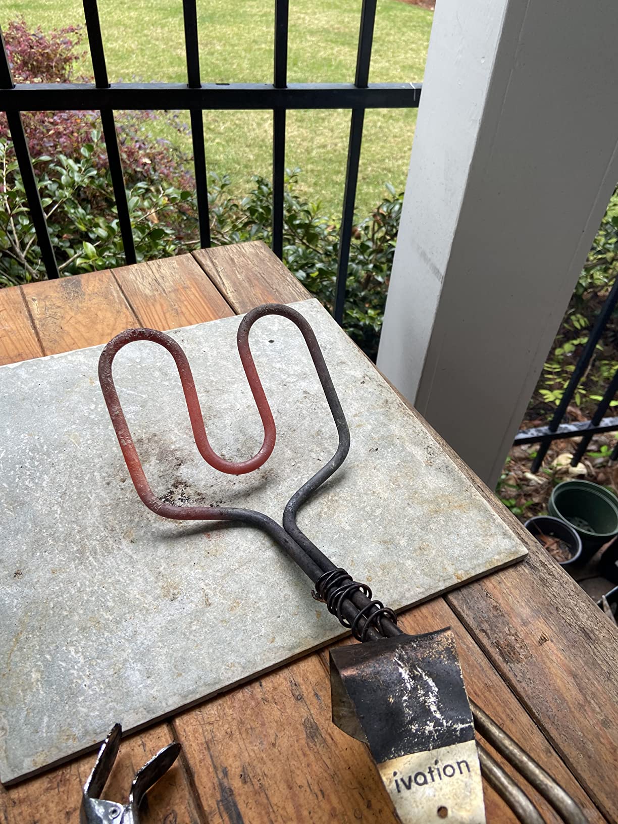 Ivation Premium 500W Electric Charcoal Starter - Quickly & Easily Ignite BBQ Grills Without Lighter Fluid or Matches - Double-Ring Design with Longer, Angled Handle Safely Heats in Just 6 Minutes customer photo 1
