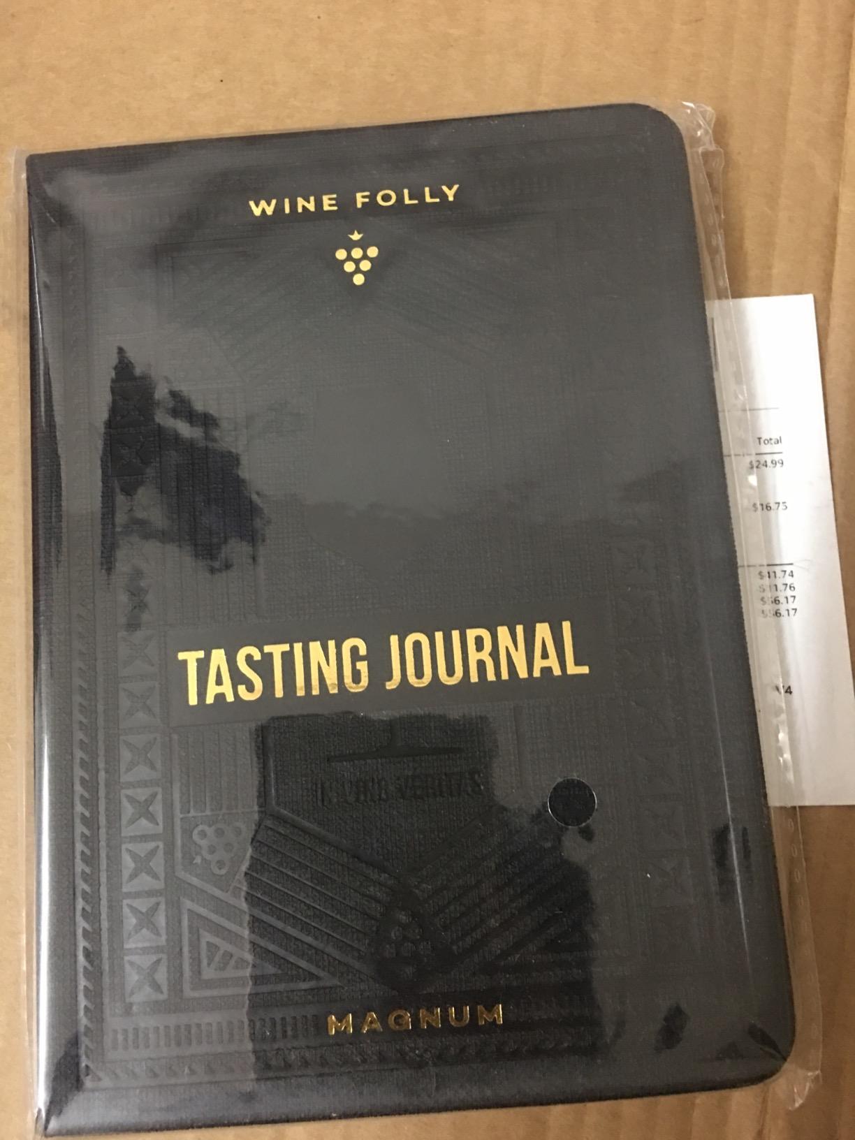 Wine Folly Wine Tasting Journal - Guided Notebook for Wine Notes (B6, 5x7) | Includes 4-Step Tasting Method, Wine Color Chart, Ribbon Marker - Perfect Wine Gift customer photo 1