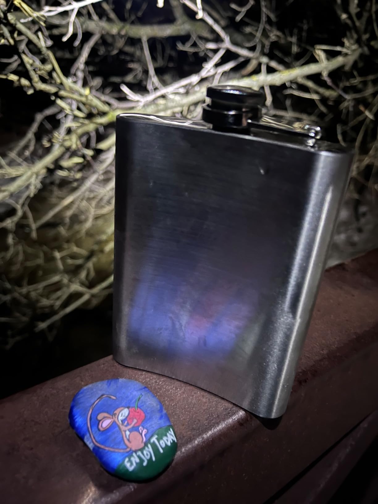 Solid Flasks Stainless Steel Flask & Funnel Set, 8 oz customer photo 2