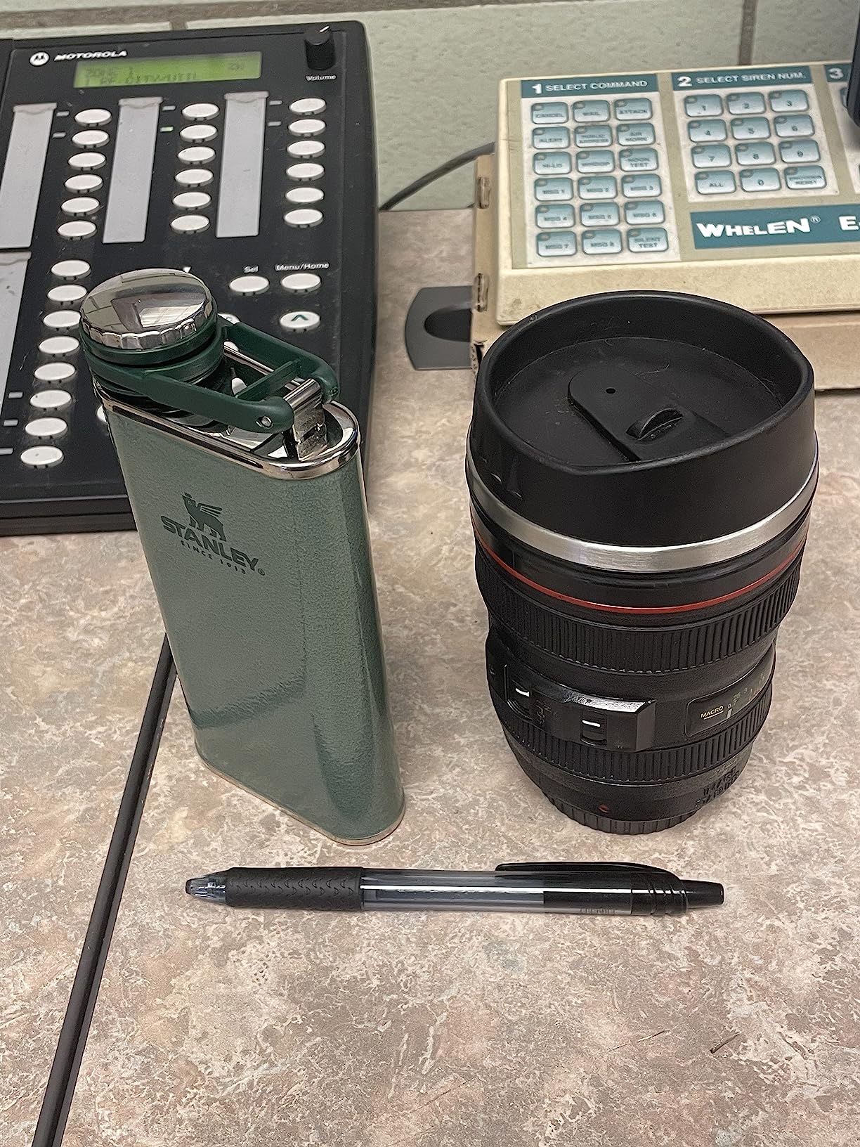Stanley Classic Easy Fill Wide Mouth Flask 8 oz | Leakproof Hip Flask | Hinge Connected Never Lose Cap | Insulated Stainless Steel Liquor Container | BPA-Free | Hammertone Green customer photo 1
