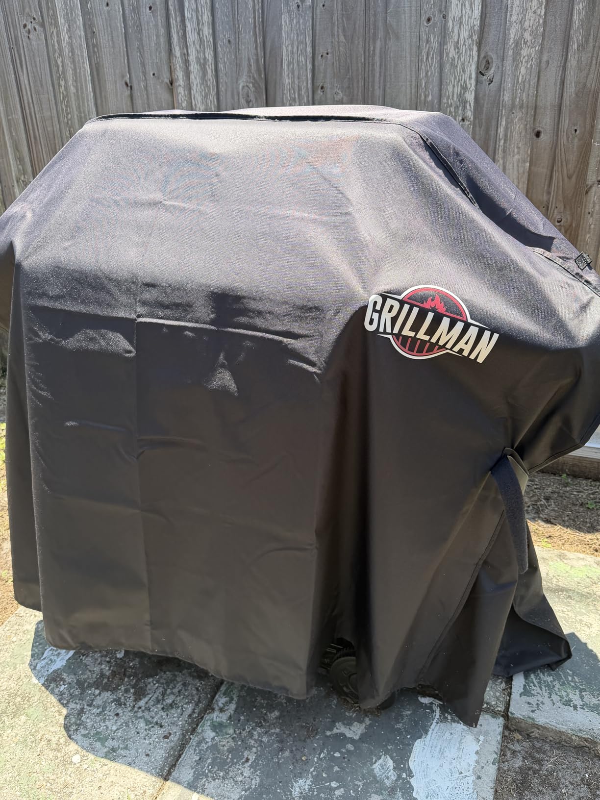 Grillman Premium Grill Cover for Outdoor Grill, BBQ Grill Cover 60 Inch- Rip-Proof, Waterproof, Top Heavy-Duty Large 60 Inch Grill Cover - Barbecue Cover & Gas Grill Covers (60