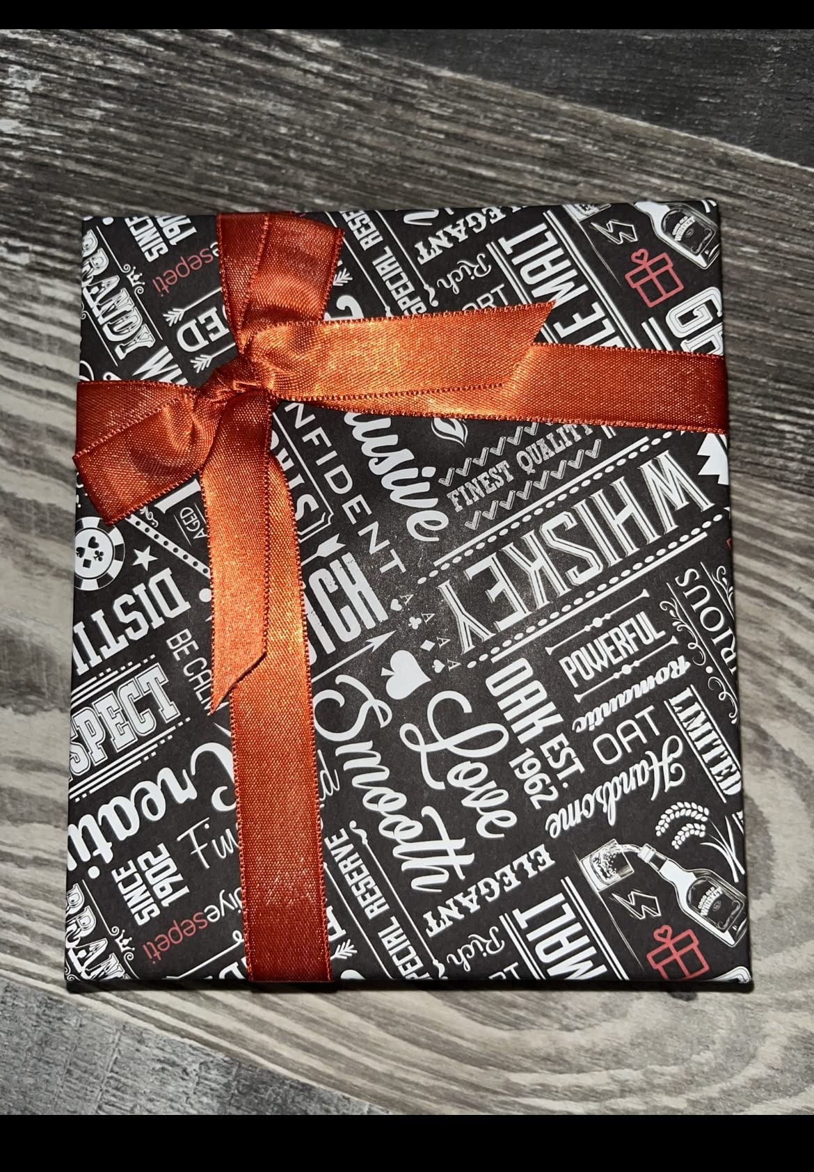 Premium Whiskey Stones Gift Set with 12 Pcs Stones and Bag. Whiskey, Bourbon, Cognac, Scotch, Gin, Wine Beverage. Marble Reusable Ice Cubes. Birthday Gift for Whiskey Lovers. (Dark Grey) customer photo 2
