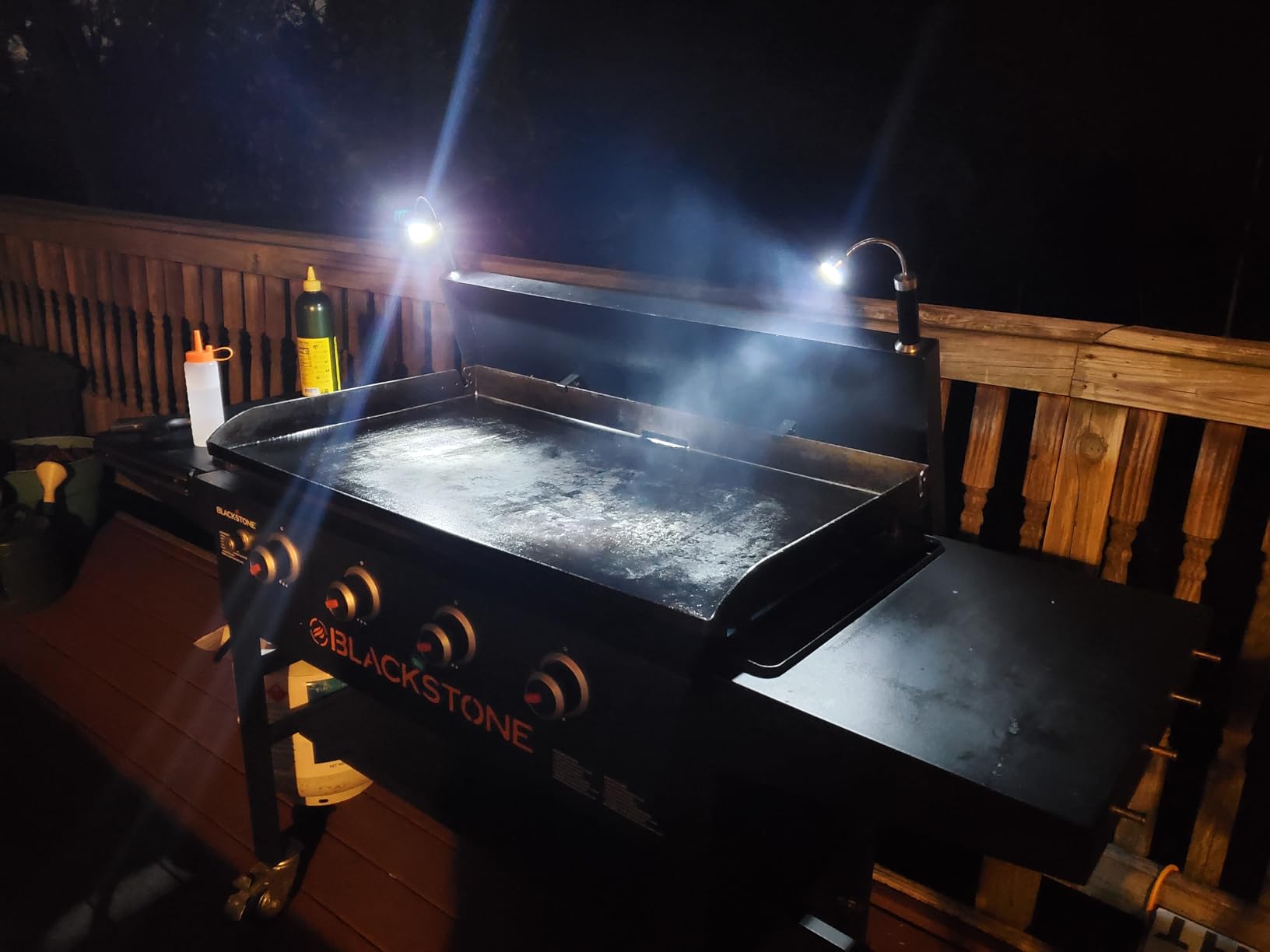 KOSIN Barbecue Grill Light Magnetic Base Super-Bright LED BBQ Lights - 360 Degree Flexible Gooseneck, Traeger Pit Boss Smoker Grill Accessories, Batteries Included - Pack of 2 customer photo 1