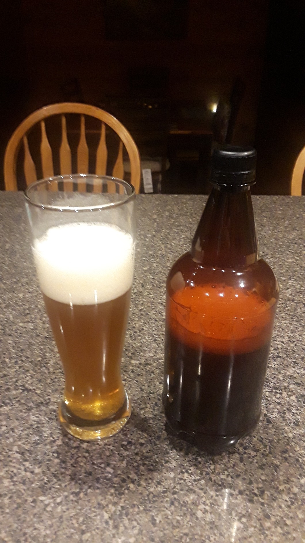 Premium Beer Kit Bonus with Bottles - Conical Fermenter Eliminates Sediment and Makes Great Tasting Home Made Beer - 1 Gal. Pilsner, Stout, and IPA Recipes customer photo 2
