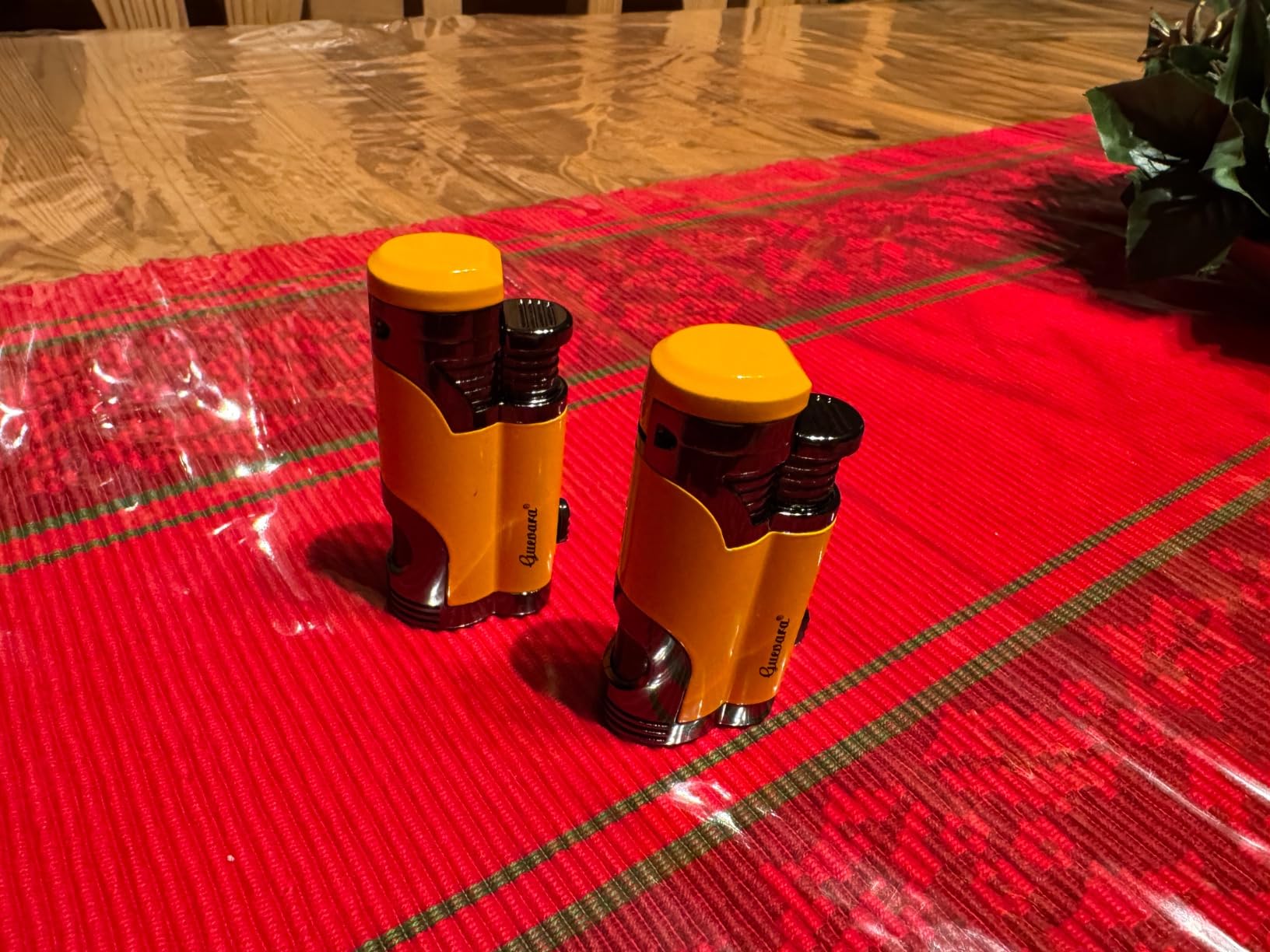 GUEVARA Butane Torch Lighter with Punch Windproof Double Jet Lighters customer photo 1