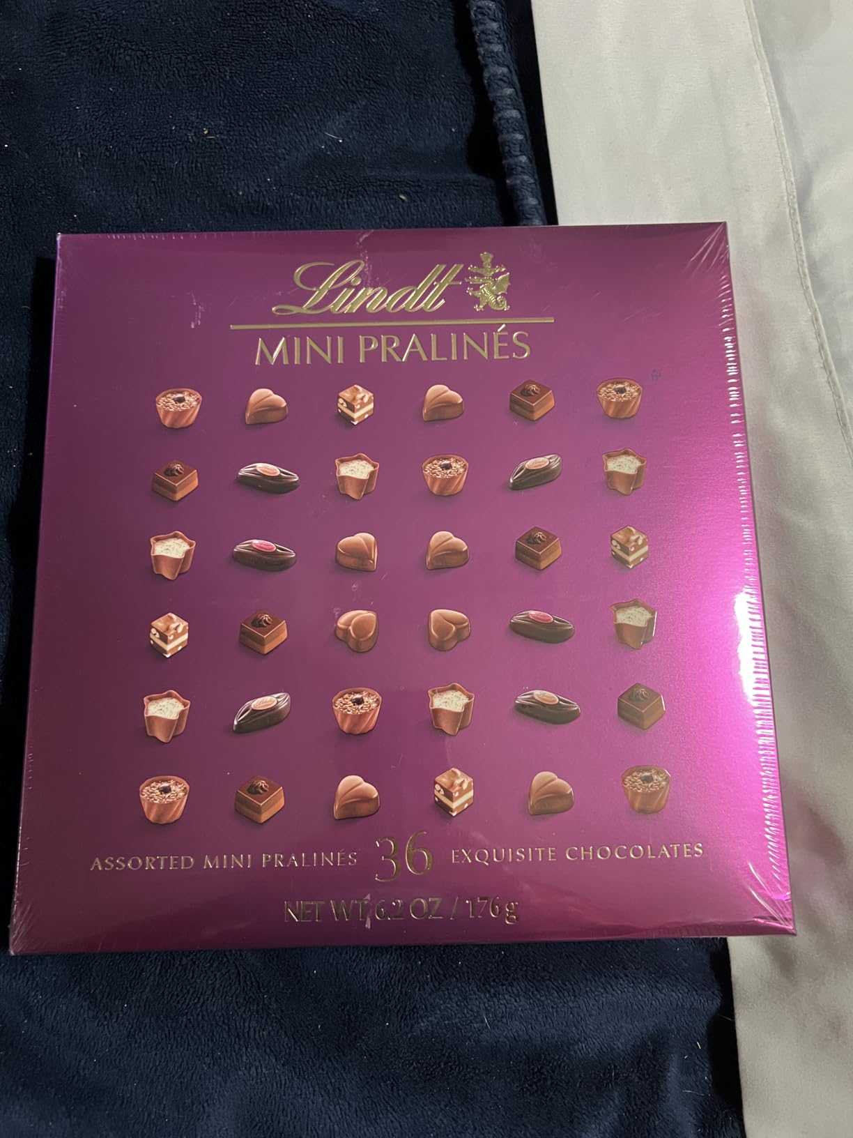 Lindt Mini Pralines, Assorted Chocolate Candy Pralines With Premium Filling, Great For Gift Giving, 6.2 oz. Gift Box customer photo 2
