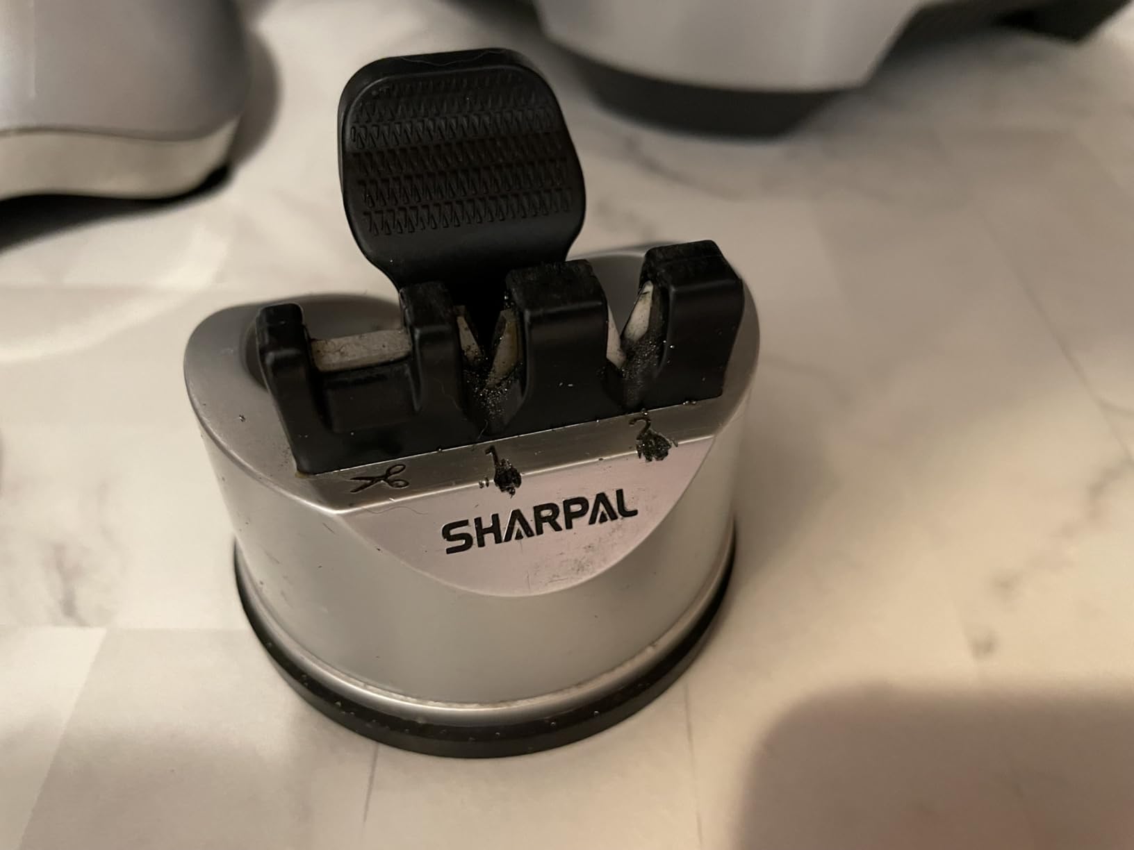 SHARPAL 191H Knife Scissors Sharpener | Repairs, Restores & Sharpens Straight, Serrated & Kitchen Knives - Versatile Sharpening Tool for Blades customer photo 1