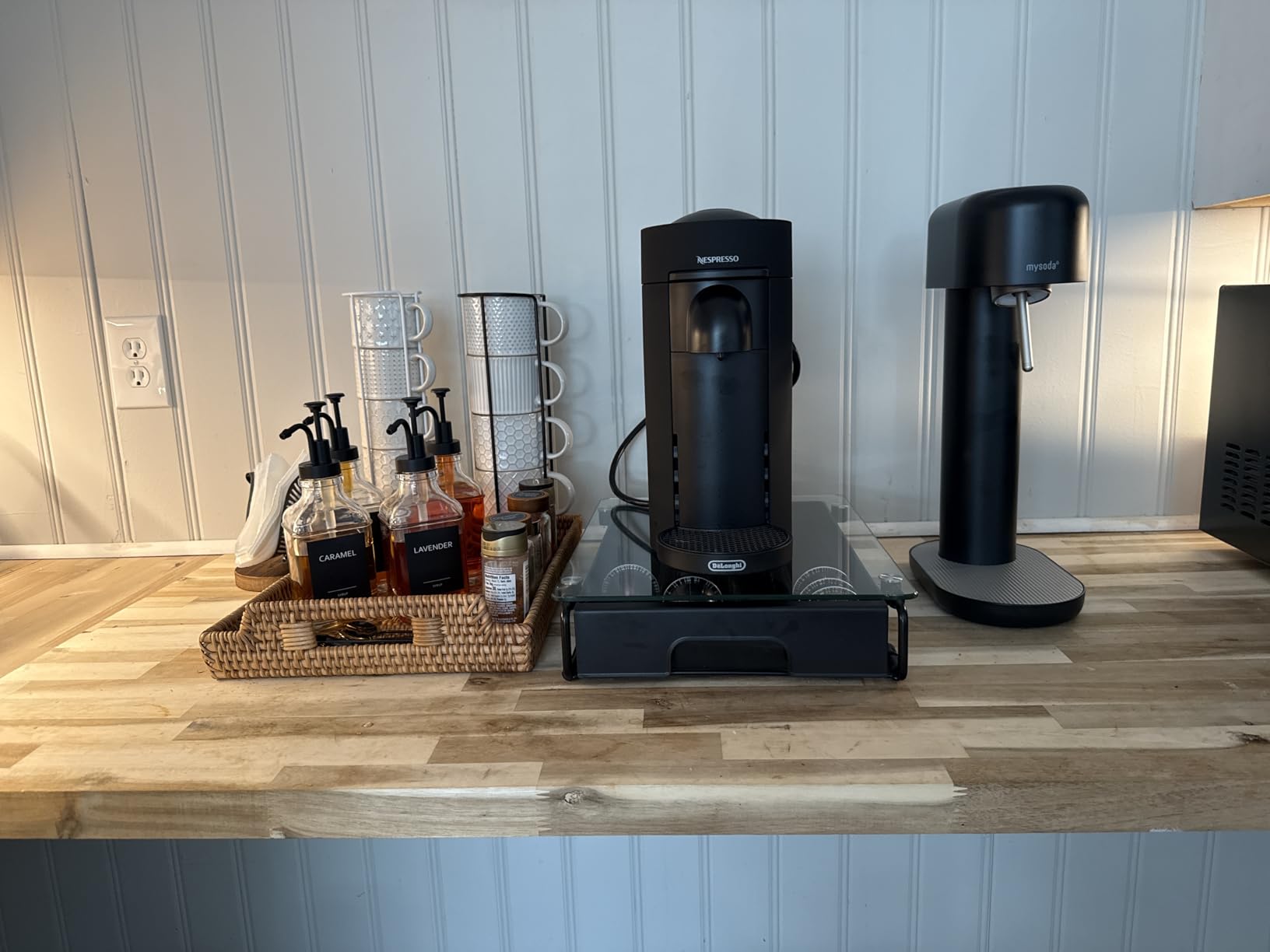 VertuoPlus Coffee and Espresso Machine by De'Longhi with Milk Frother, Ink Black customer photo 2