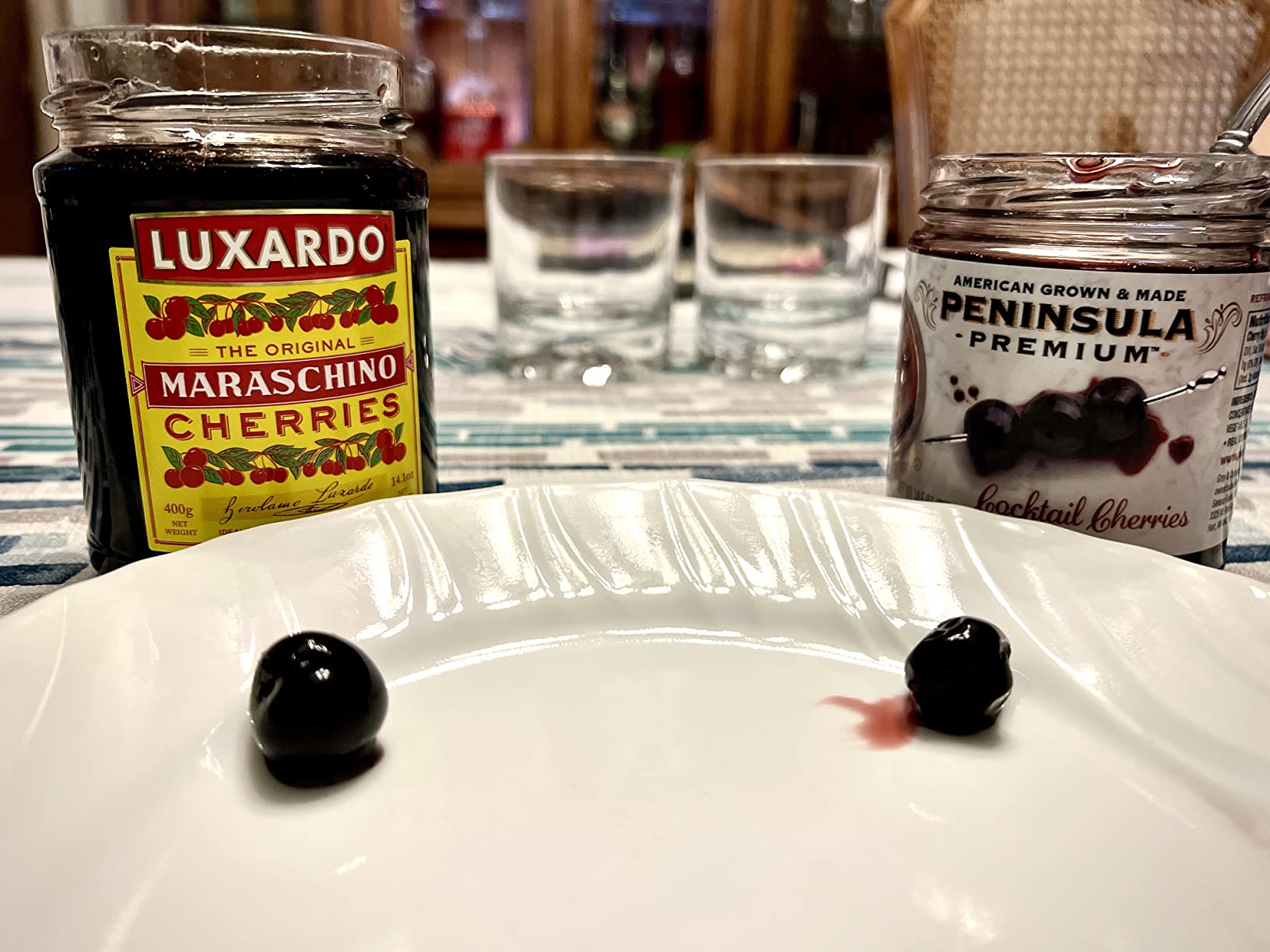 Peninsula Premium Cocktail Cherries | Award Winning | Deep Burgundy-Red | Silky Smooth, Rich Syrup | Luxe Fruit Forward, Sweet-Tart Flavor | Gourmet | American Grown & Made | 10.5 Ounce customer photo 2
