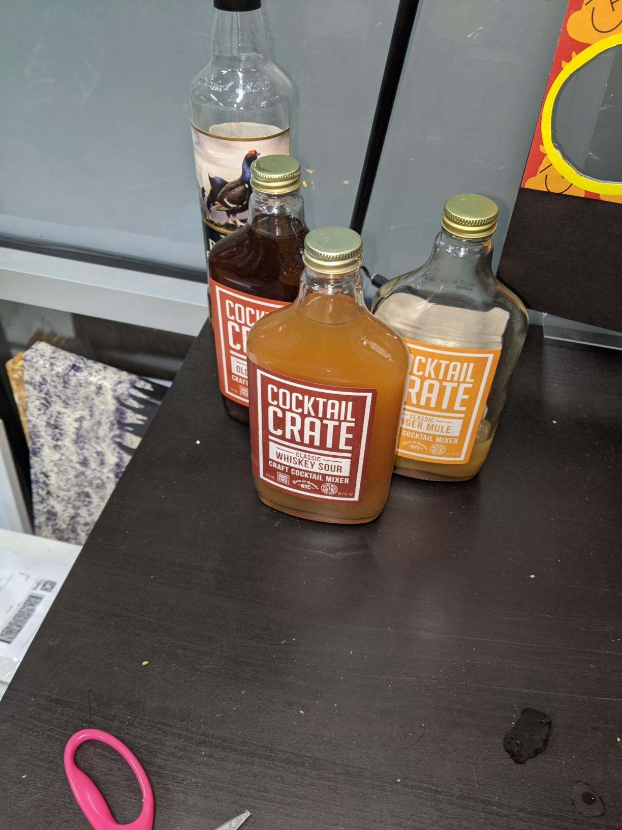 Cocktail Crate Premium Drink Mixer Variety Pack | Award Winning Craft Cocktail Mixers for True Connoisseurs | Premium Cocktail Syrup Creations with Aromatic Bitters, Demerara Sugar | 12oz - 3 pack customer photo 1