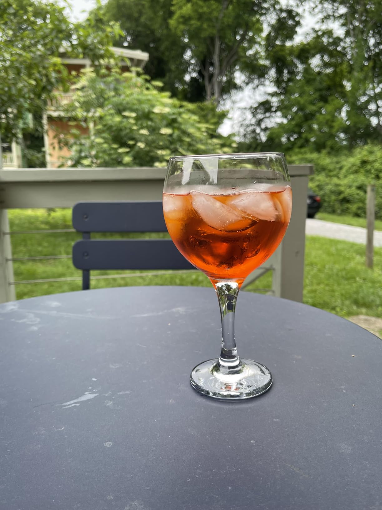 LAV Gin and Tonic, Aperol Spritz Glass Set 4-Piece, 21.75 oz, Clear Balloon Wine Glasses with Stem for Red, White Wine, Cocktails, Oversize Large Goblets for Spritz, Water customer photo 1