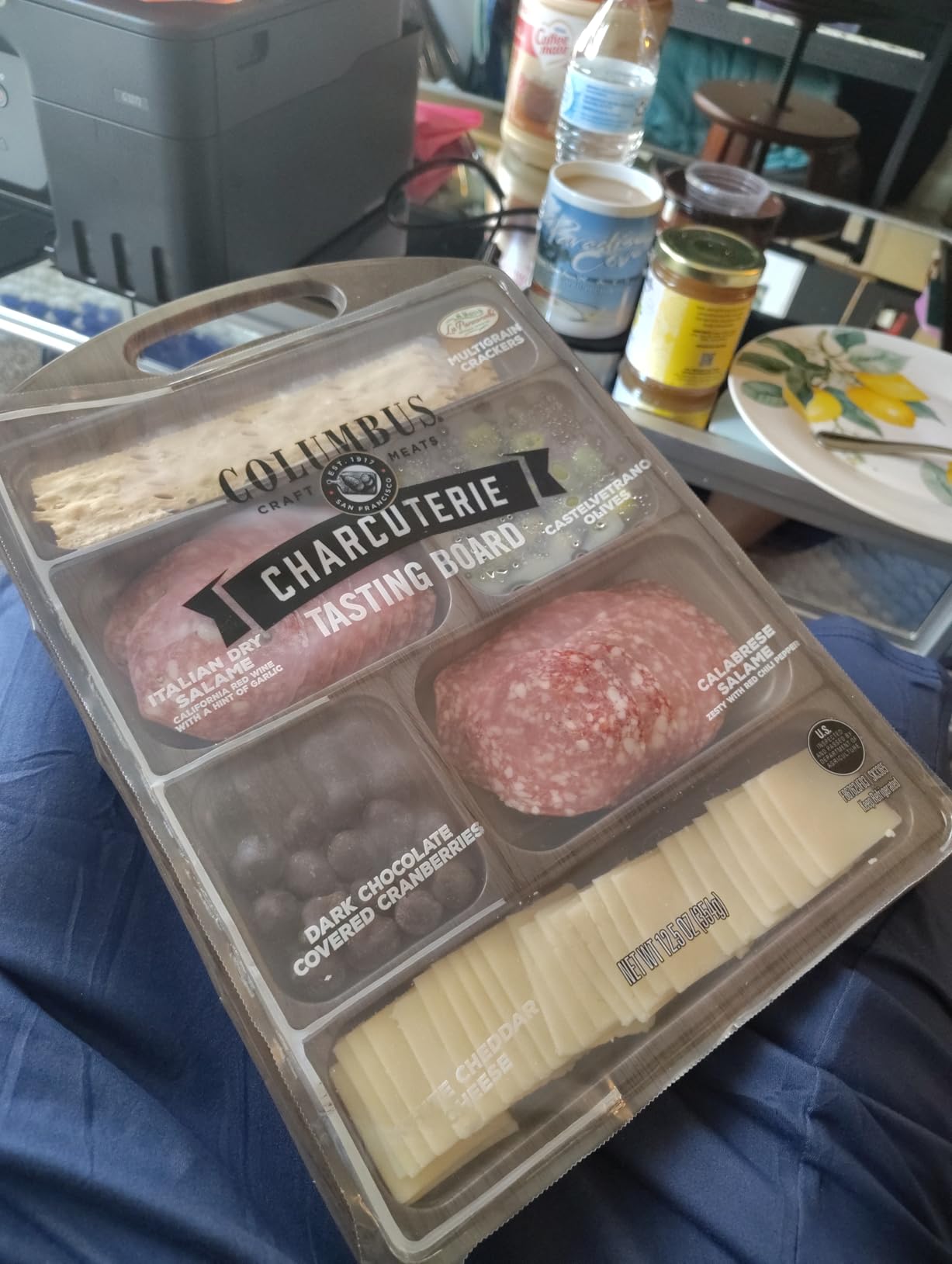 COLUMBUS Charcuterie Boards, Gourmet Meat and Cheese Tray for Entertaining, 12.5 Oz Charcuterie Tasting Board for Parties and Events customer photo 1