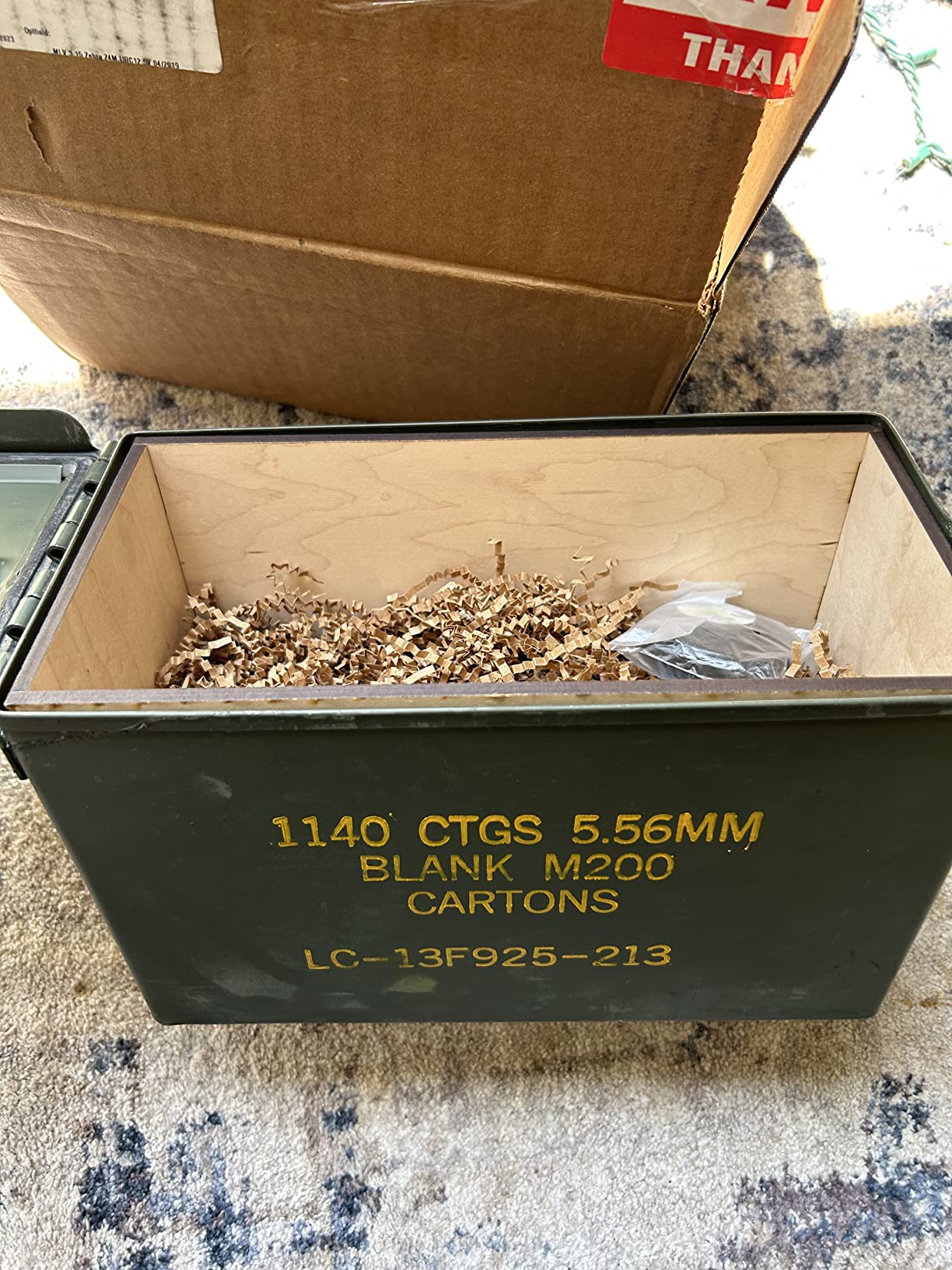 American Heroes Personalized 50 Cal Cigar Humidor customer photo 1