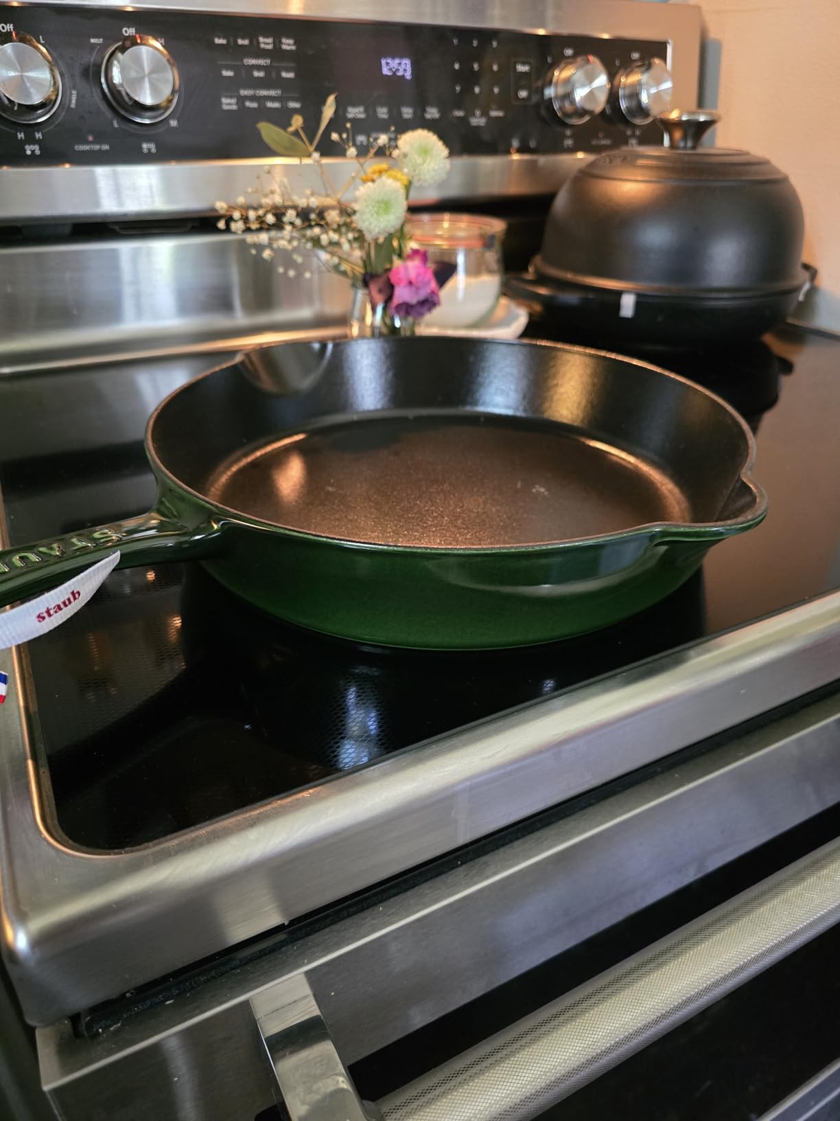 Staub Cast Iron 11-inch Traditional Skillet - Cherry customer photo 2