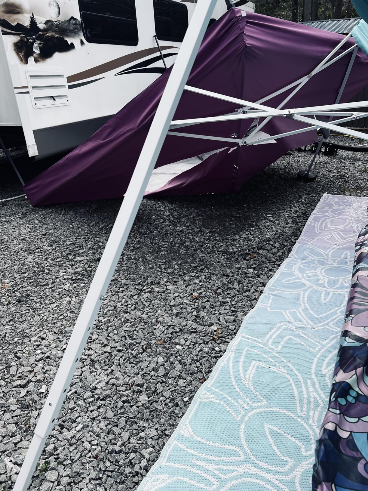 Best Choice Products 10x10ft Pop Up Canopy Tent, Outdoor Shade, 1 Person 1 Minute Set Up, Carry Case, 4 Weight Bags - Navy Blue customer photo 1