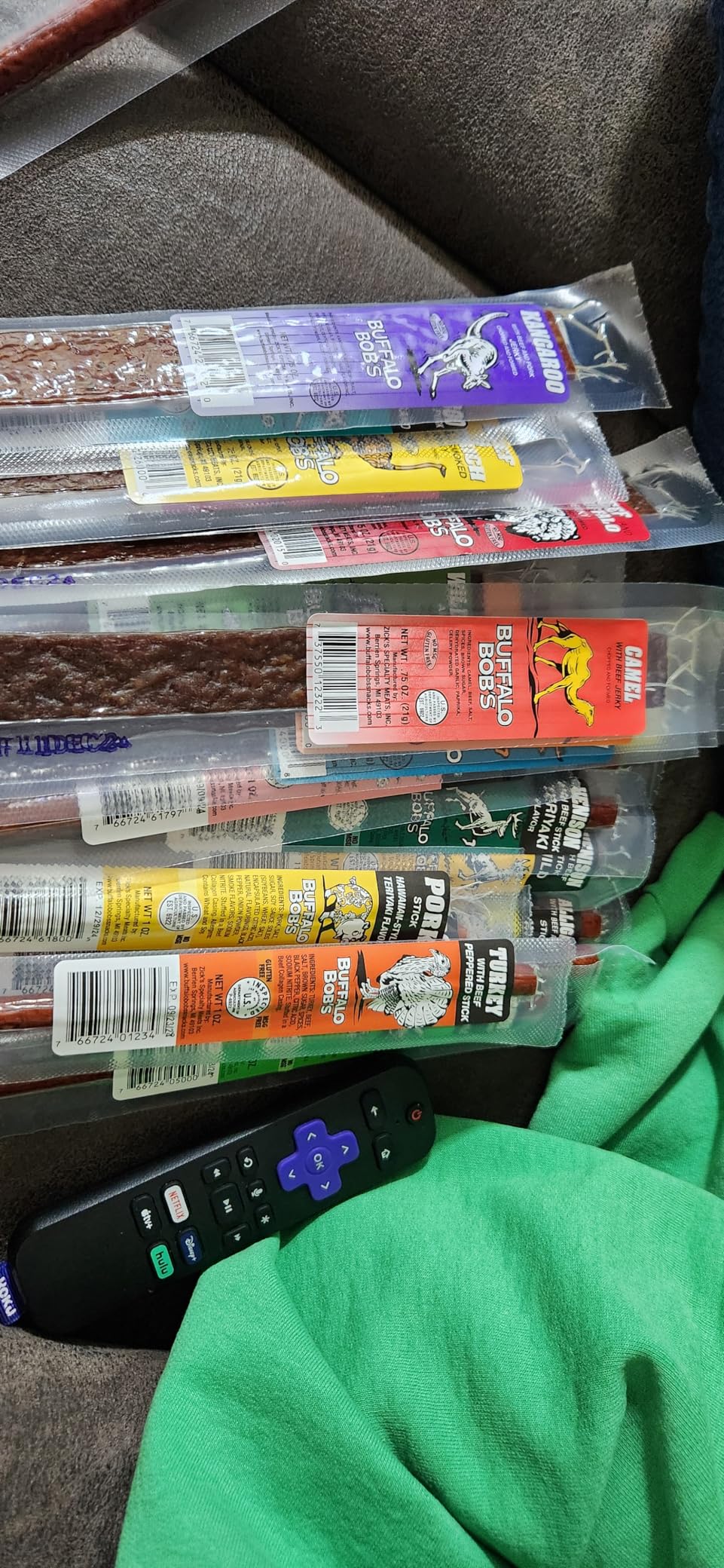 Jerky Dynasty The Ultimate 27-Piece Exotic Jerky Gift Set - Buffalo Bob's Wild Game Jerky Variety Pack - Exclusive Flavors & Protein Snack - Farm-Raised customer photo 1