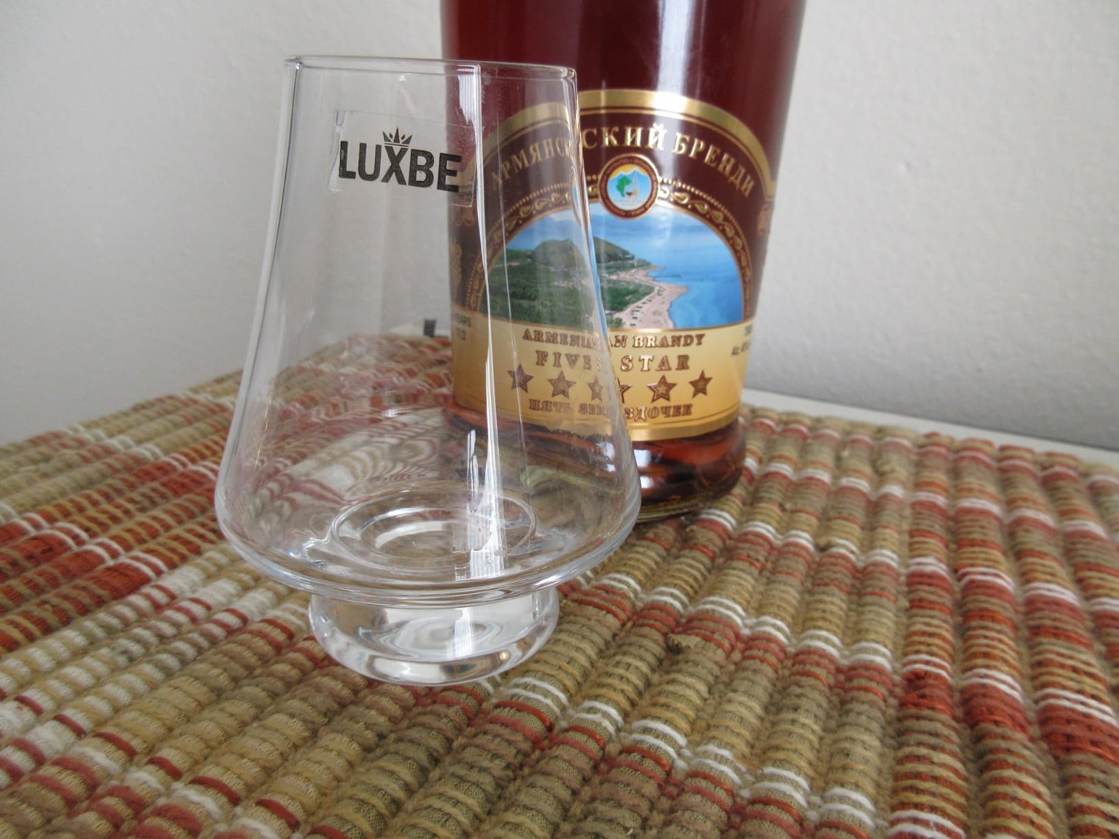 Bourbon Whisky Crystal Tasting Glass Snifter, Set of 4 - Classic Tasting Glasses with Narrow Rim - Handcrafted - 7-ounce/200ml customer photo 1