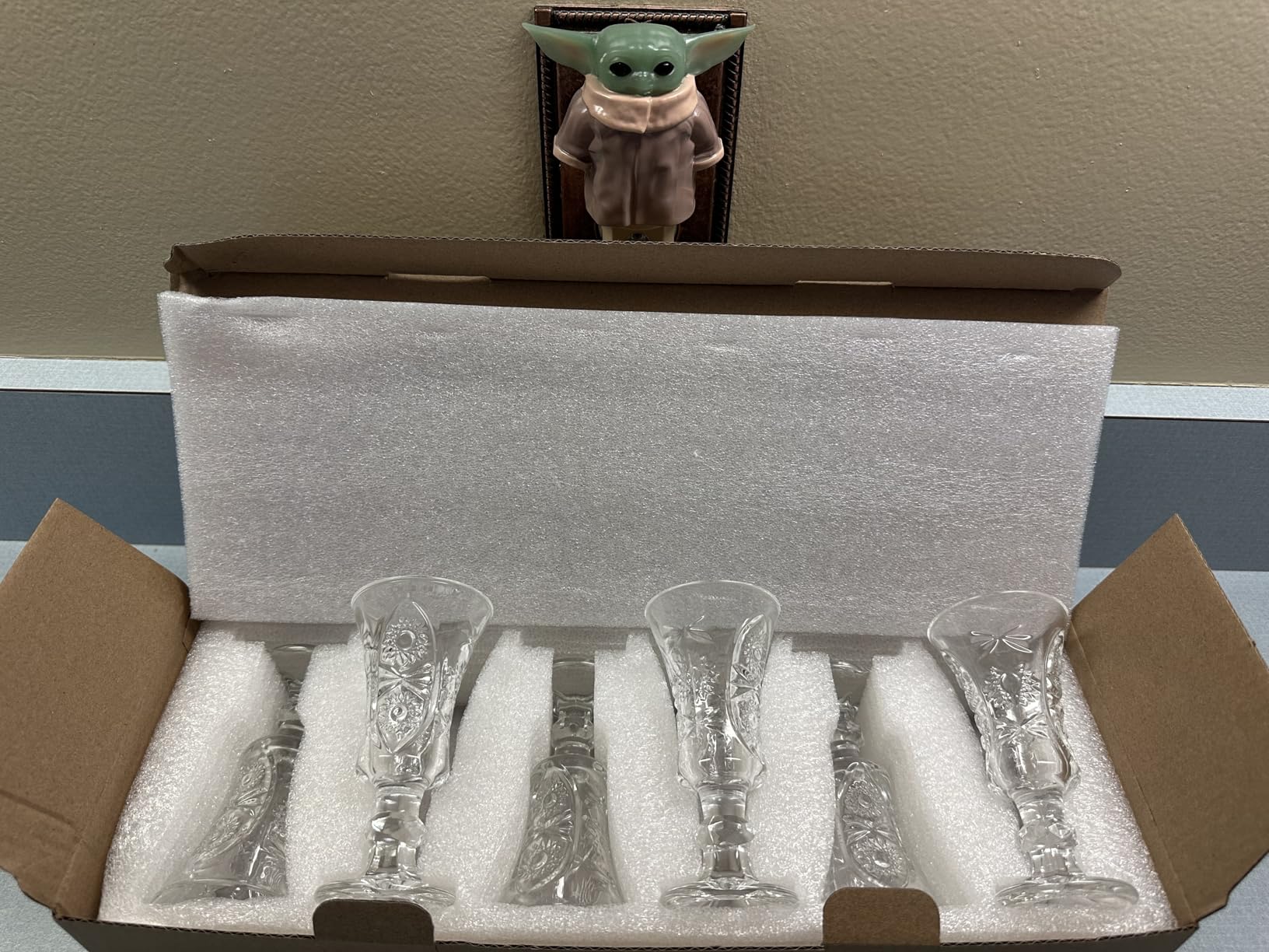 Glsairy Round 1.3-Oz Cordial Glasses, Lead-Free Sherry Glasses, Clear Heavy Base Shot Glasses (Set of 6) customer photo 1
