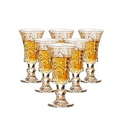 Glsairy Round 1.3-Oz Cordial Glasses, Lead-Free Sherry Glasses, Clear Heavy Base Shot Glasses (Set of 6) customer photo 2