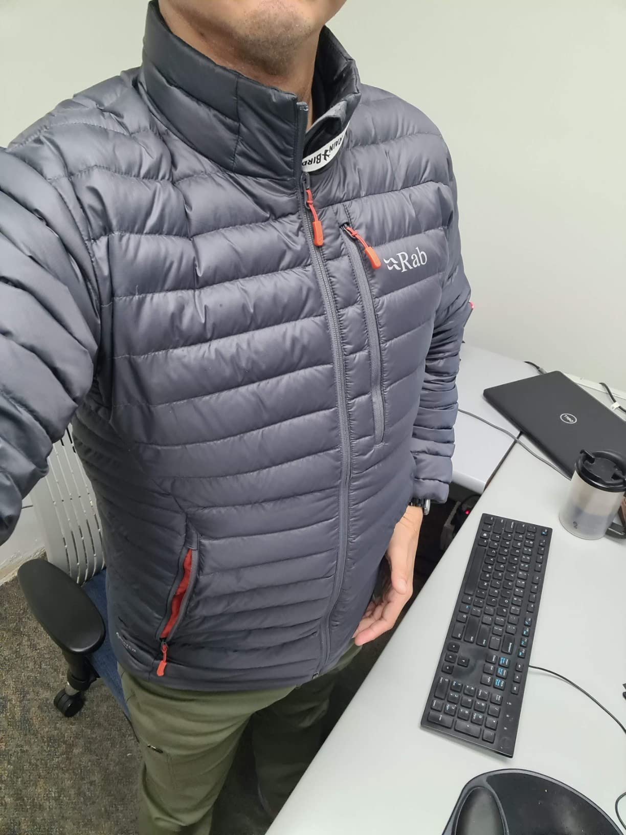 Rab Men's Microlight Jacket - 700-Fill Down Hooded Puffer Coat for Hiking, Climbing, & Skiing customer photo 1