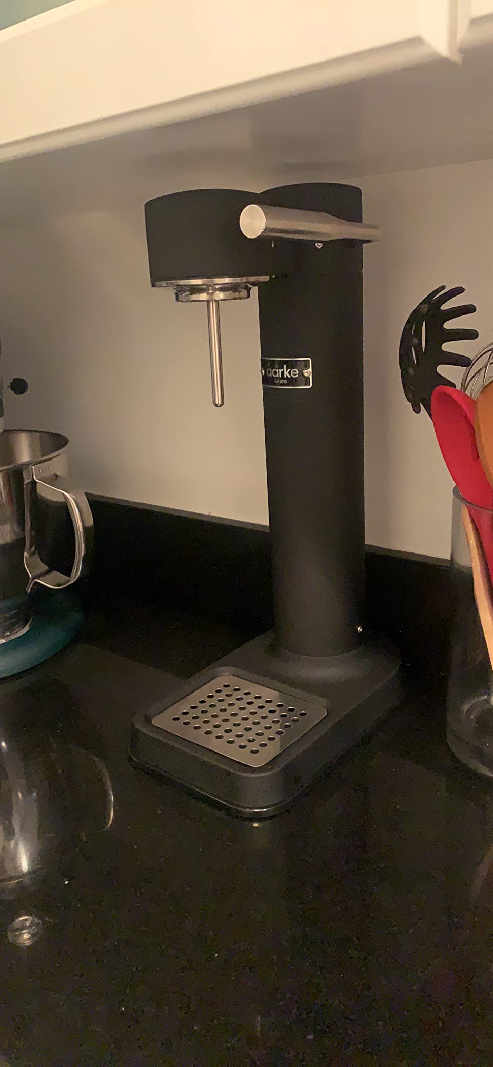 Aarke Carbonator III Premium Carbonator - Sparkling & Seltzer Water Maker - Soda Maker with PET Bottle (Stainless Steel) customer photo 2