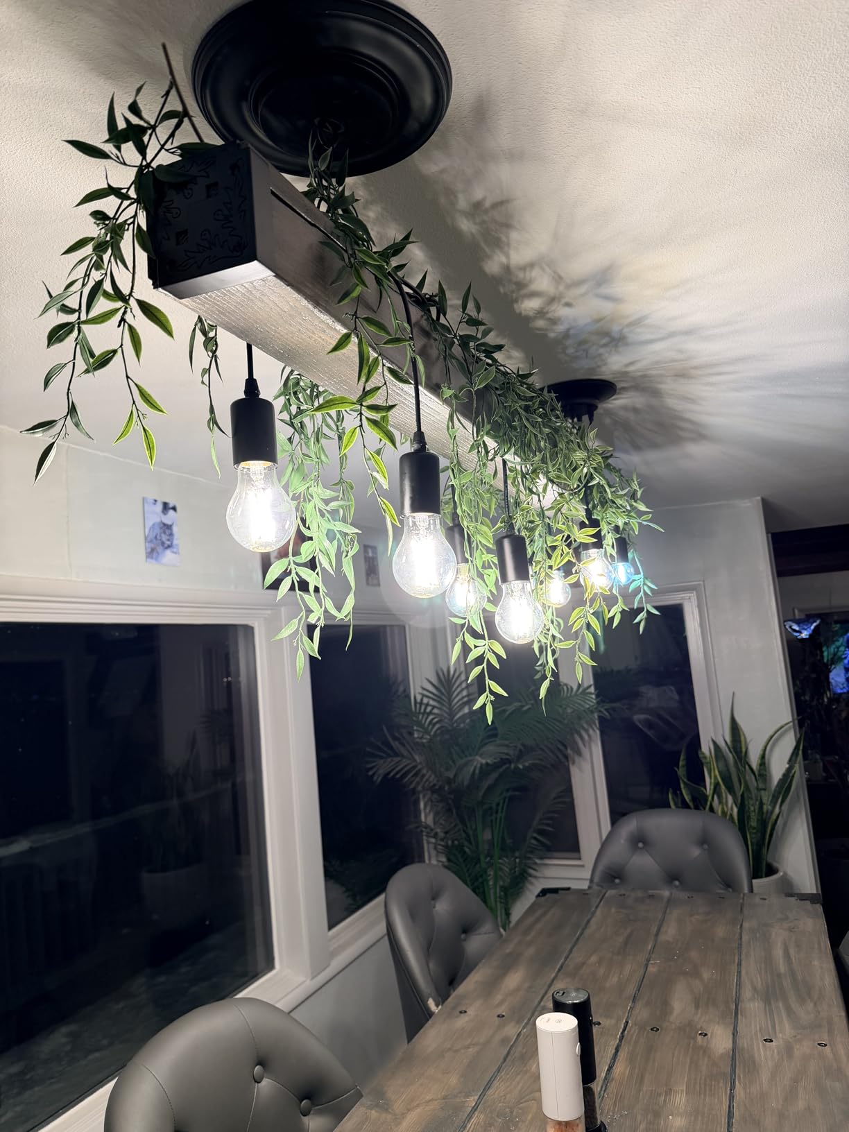 Spider Light Chandelier Spider Pendant Light Fixture Edison Chandelier 8 Arms Vintage Industrial Steampunk Hanging Ceiling Multi DIY customer photo 2