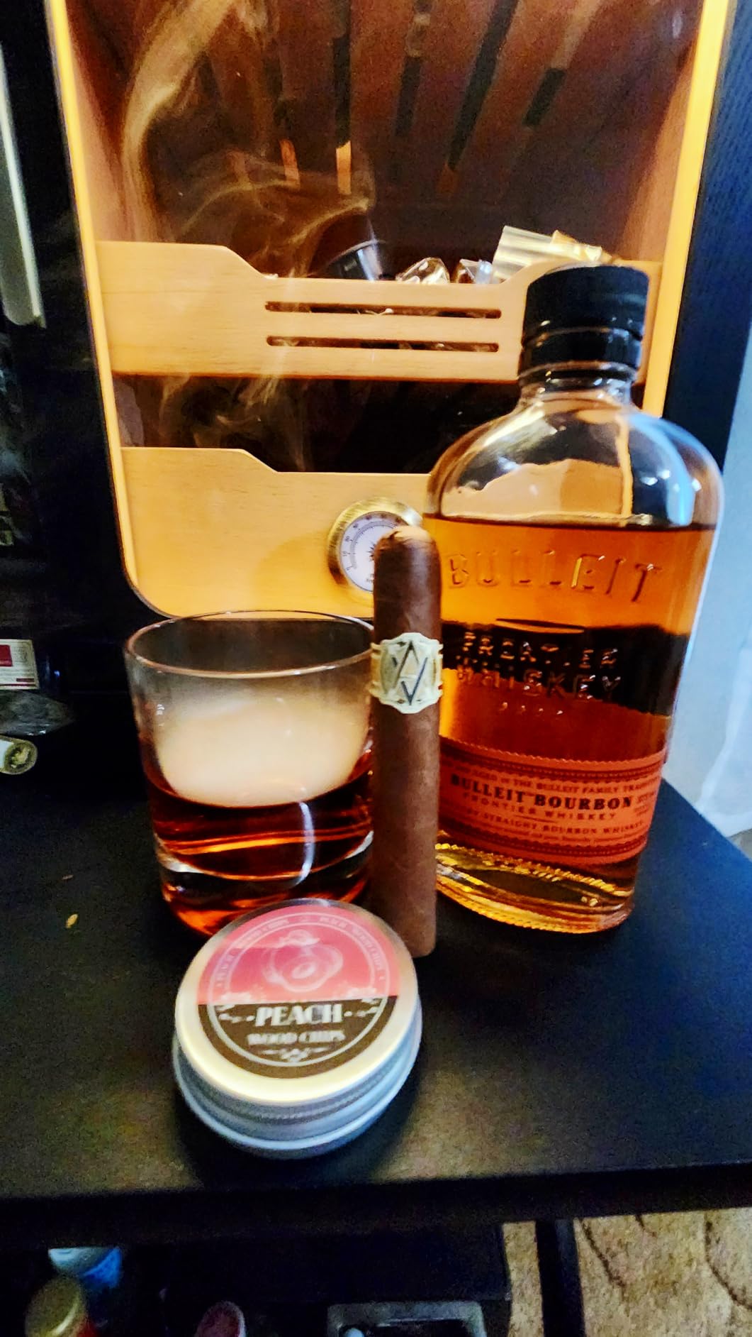 Collins Old Fashioned Kit, Cocktail Gift Set with Old Fashioned Mix, Bourbon Cherries, Candied Orange Garnish & Picks, Mixology Gift Set of 4 customer photo 2