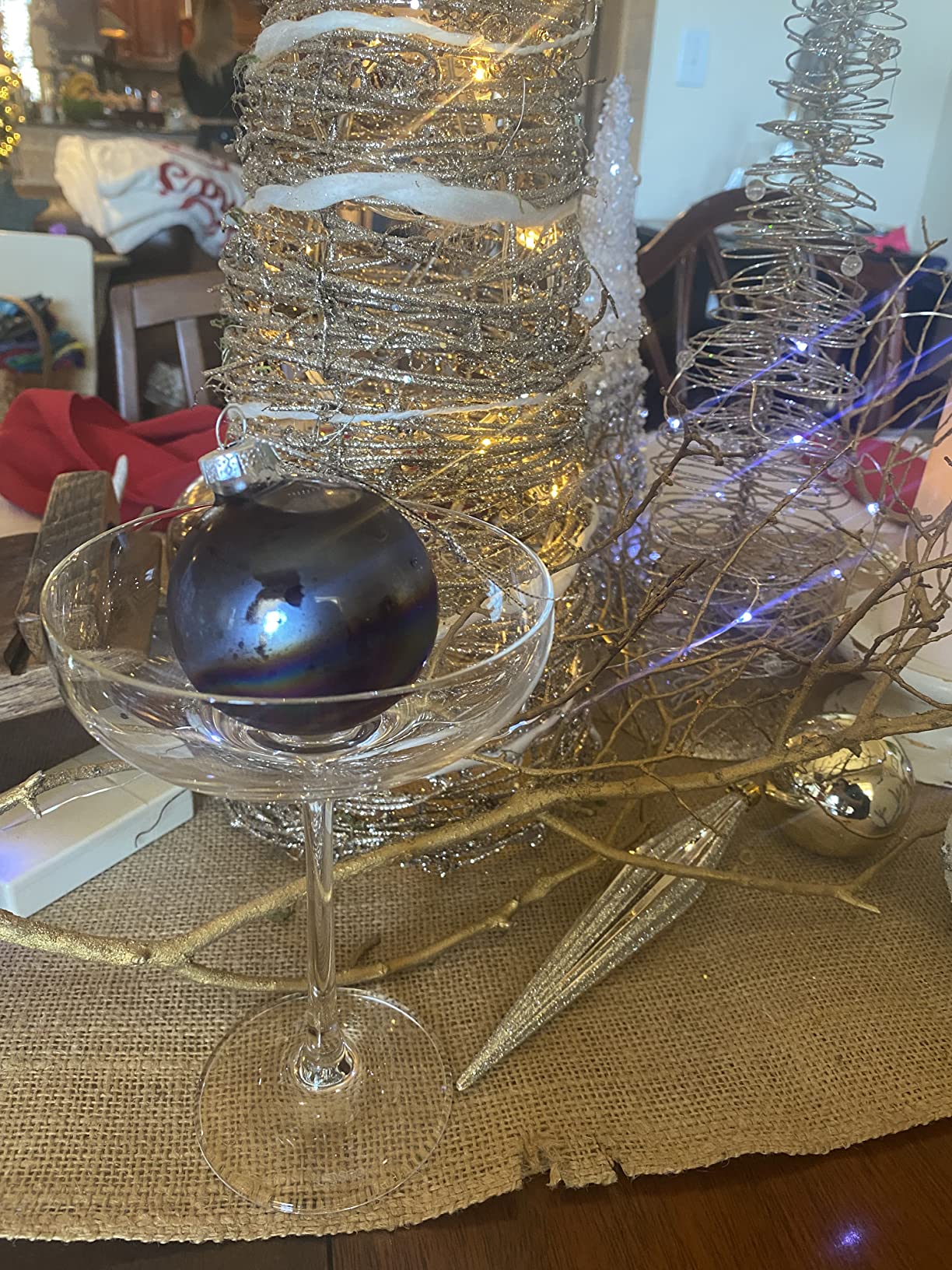 Krosno Champagne Coupes & Glasses | Set of 6 | 8.1 oz | Harmony Collection | Perfect for Home, Restaurants and Parties | Prosecco Glass | Dishwasher Safe | Lead-Free Crystal Glass customer photo 2