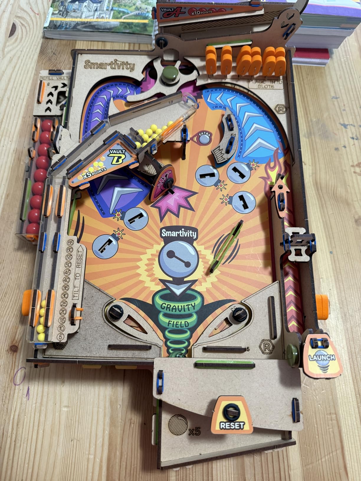 Smartivity DIY Pinball Machine for Kids 8-14 Years Old | Global Award Winning Arcade Game | Build Your Own Pinball | Birthday Gift for Smart Kids | STEM Toy for Boys & Girls customer photo 2