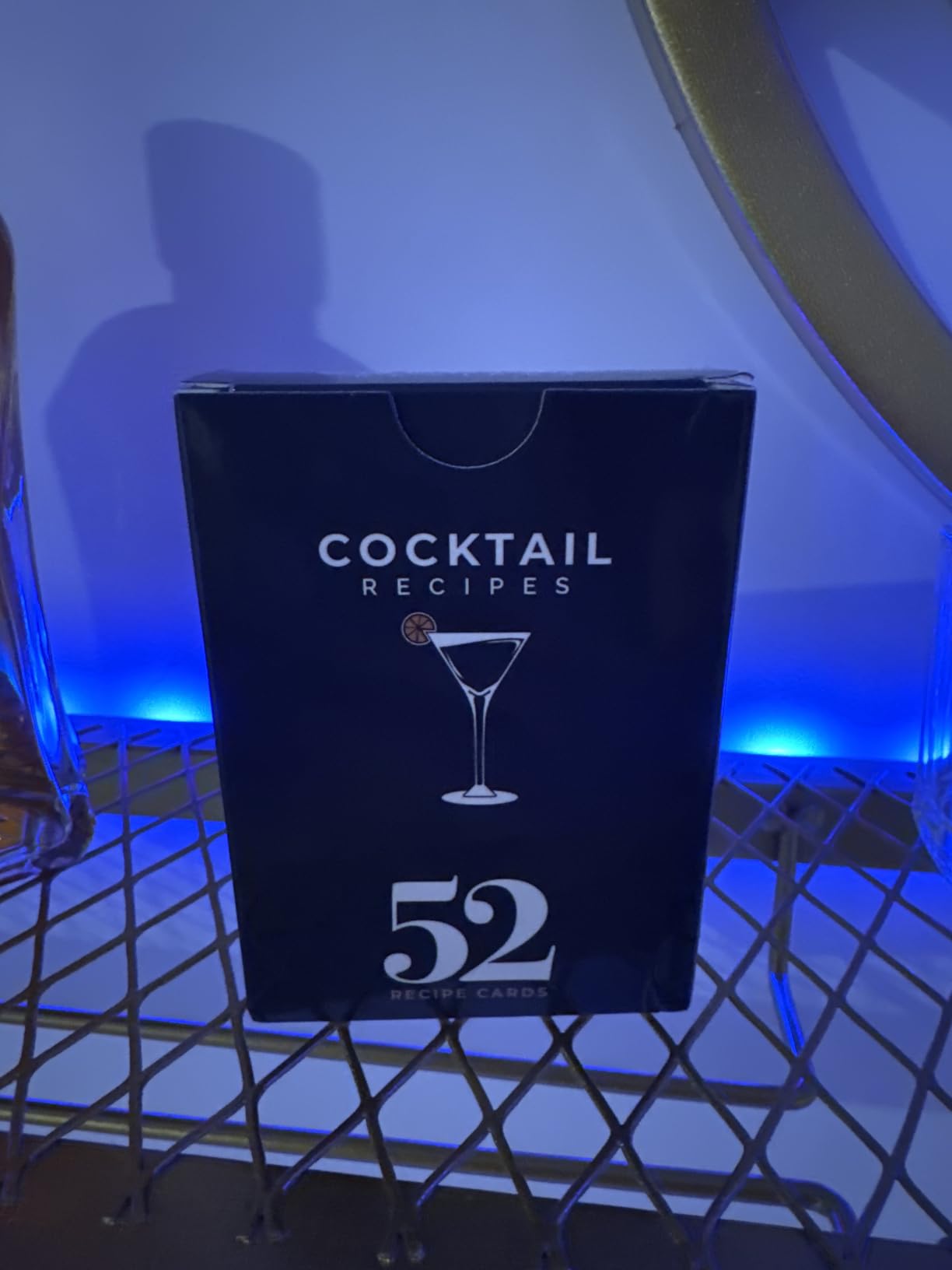 Cocktail Recipe Cards Set - 52 Bartender Drink Recipes for Home Bar & Parties - Water-Resistant Mixology Flashcards, Glossy 350 GSM, Easy-Read Large Font, Gift for Cocktail Lovers - Briston customer photo 1