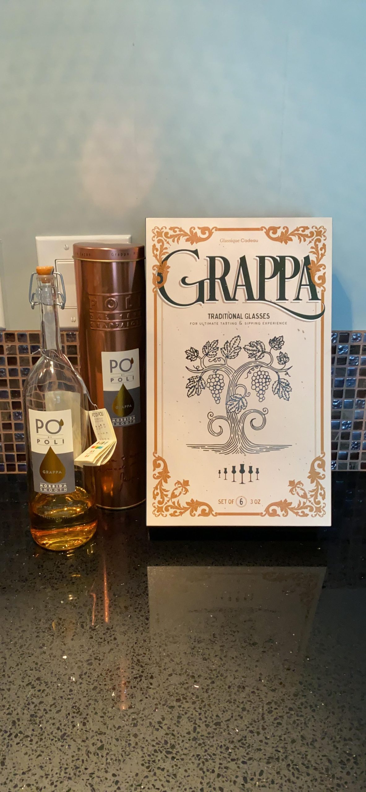 Crystal Grappa and Cordial Glasses | Set of 6 | Small 3 oz Long Stemmed Spirit Glassware customer photo 1