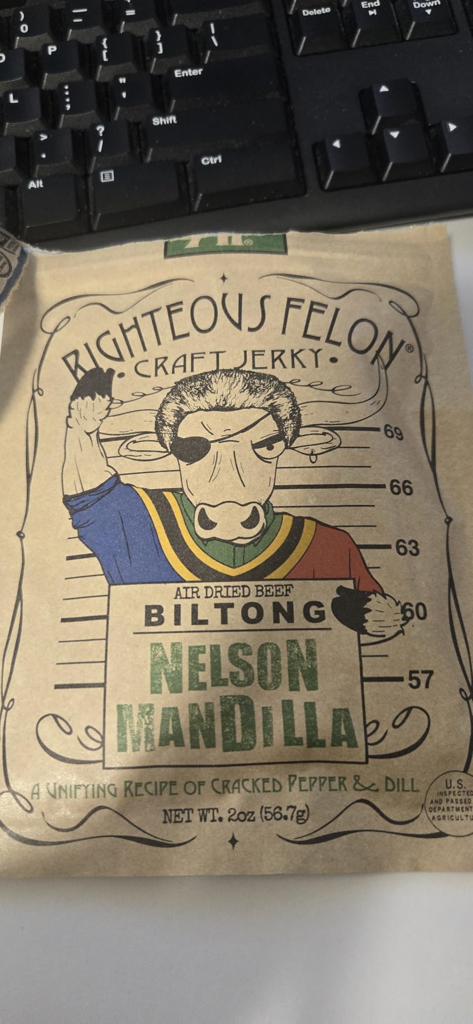Righteous Felon Biltong Beef Jerky Variety Pack | South African Biltong Snack Packs for Adults | High Protein, Keto-Friendly, Low Sugar | Made with Premium Meats | Beef Jerky Gifts for Men | 3 Pack customer photo 2
