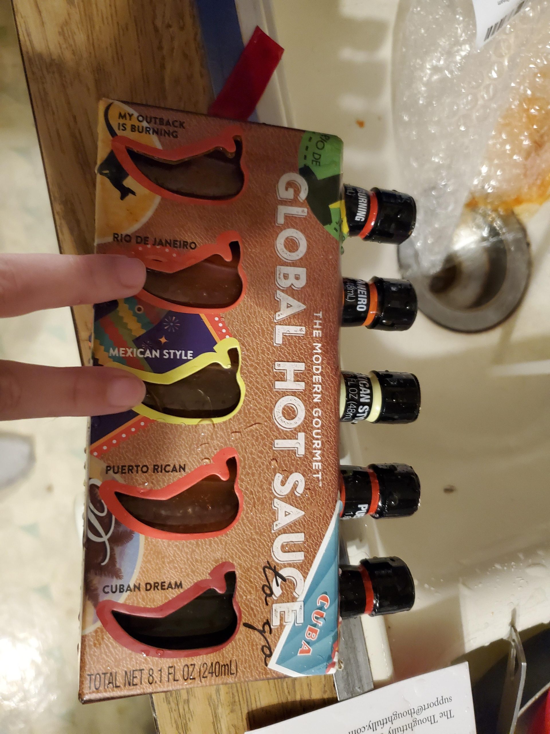 Smokehouse by Thoughtfully, Gourmet Hot Sauce Gift Set, Flavors Include Mango Habanero, Buffalo, Bacon Cayenne, Smoky Bourbon, Fire Jalapeno and More, Hot Sauce Variety Pack, Set of 10 customer photo 2