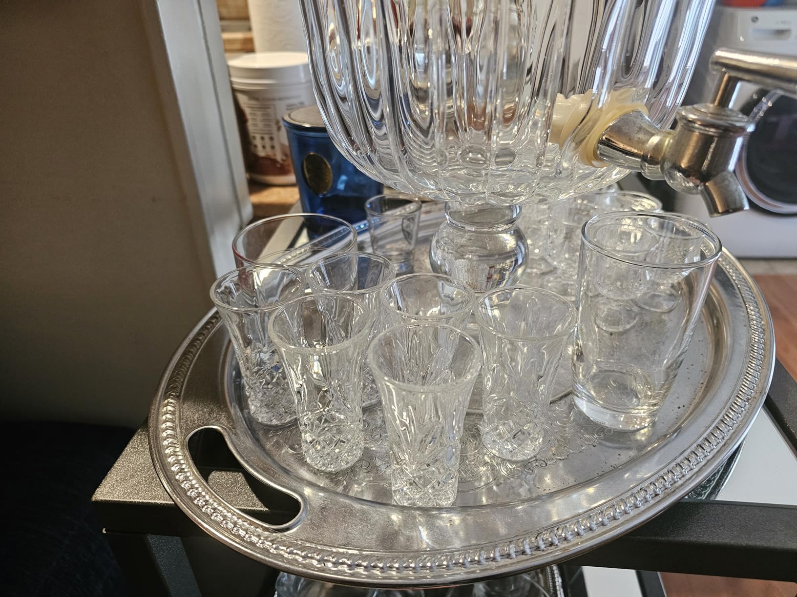 JAIEF Tequila Glasses Heavy Base Shot Glass Cordial Glasses 2 OZ (Set of 6) customer photo 1