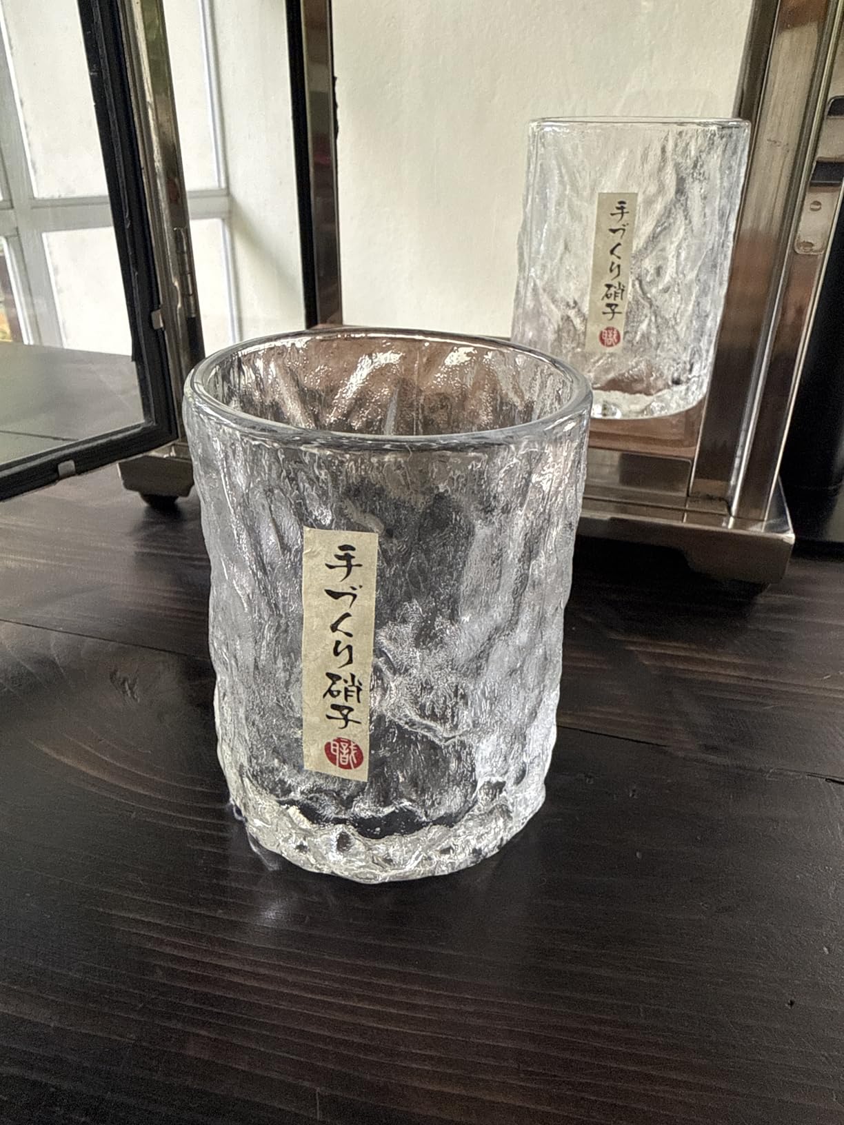 BXT Japanese Whiskey Glass - Handmade Old Fashioned Tumbler | Crystal Hammer Figure Finish | Thickened Drinking Cup for Whiskey Beer Brandy Cocktail Scotch customer photo 1