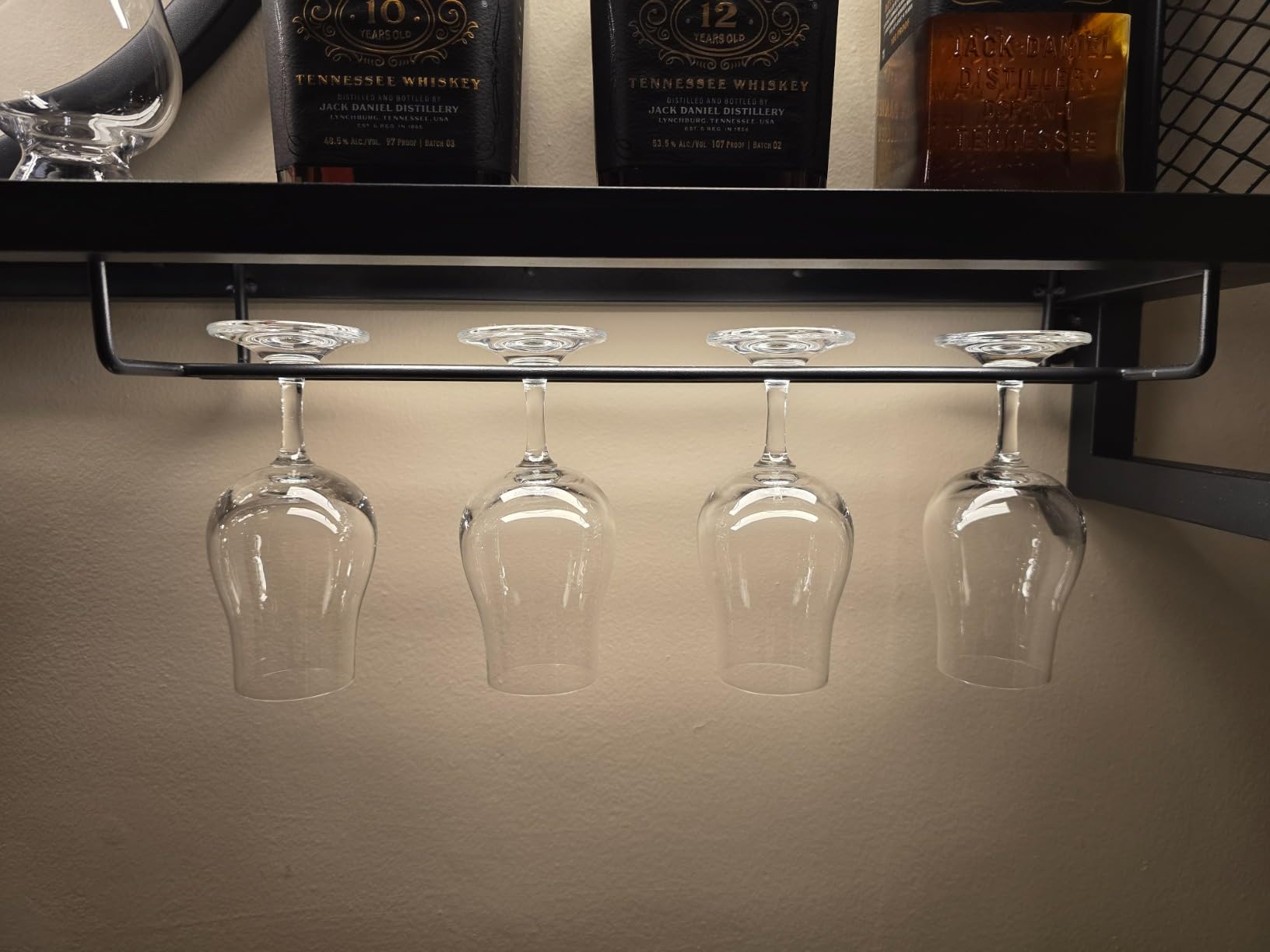 Whiskey, Scotch, Bourbon Tasting Glasses | Set of 4 Crystal Snifters | Professional 4 oz Tulip Shaped Nosing Copitas with Short Stem customer photo 1