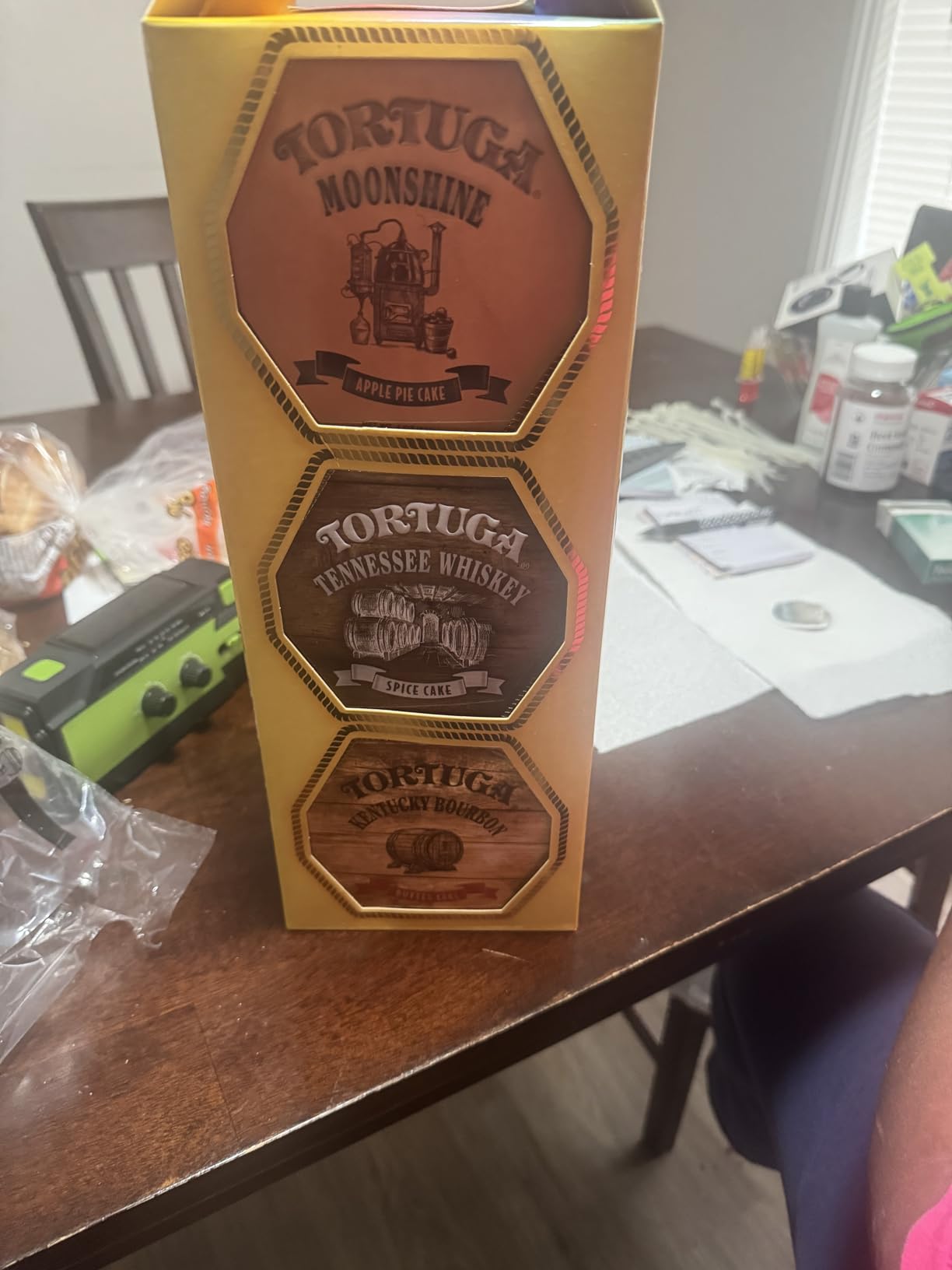 TORTUGA Southern Trio Gift Pack - Tennessee Whiskey, Kentucky Bourbon, & Moonshine Apple Pie - 3-4 oz Mini Cakes - The Perfect Premium Gourmet Gift for Gift Baskets, and Birthday Cakes for Delivery customer photo 1