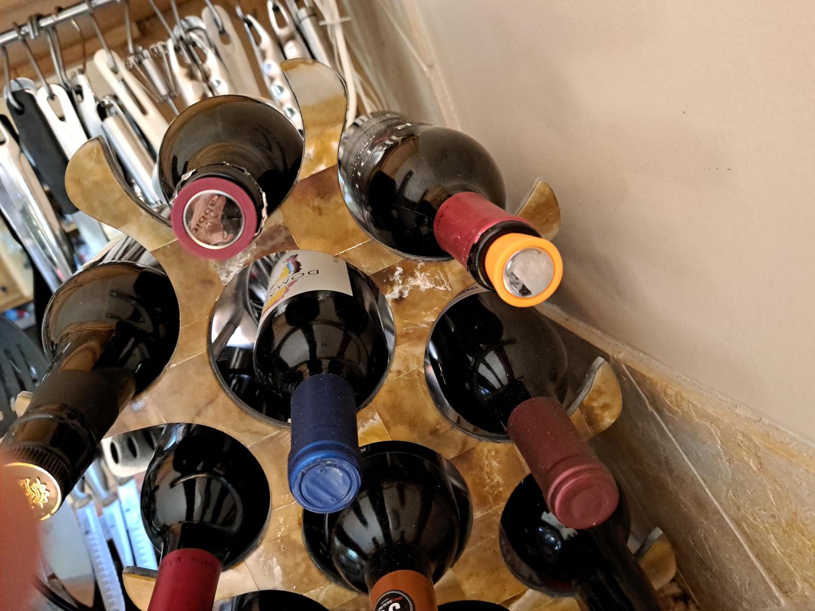 Wine Stoppers Beverage Bottle Sealer Soft Silicone Wine Bottle Stoppers Corks with Grip Top for Keeping Wine Champagne Fresh, 8 Pack customer photo 1