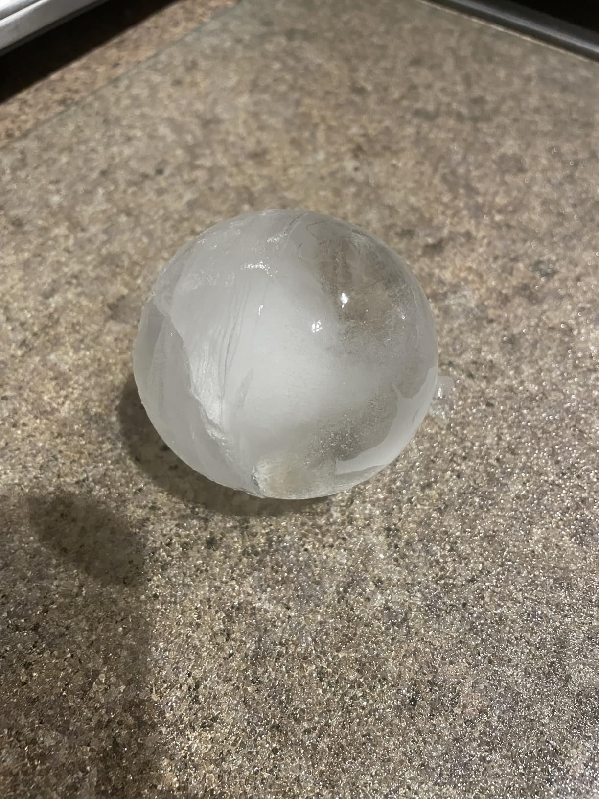 Silicone Freezer Press Sphere Ice Ball Maker Mold, 3 Pack for Large Round Craft Whisky Ice Balls - Bourbon, Scotch, Old Fashioned, Cocktail Drinks - by LEEBS customer photo 2
