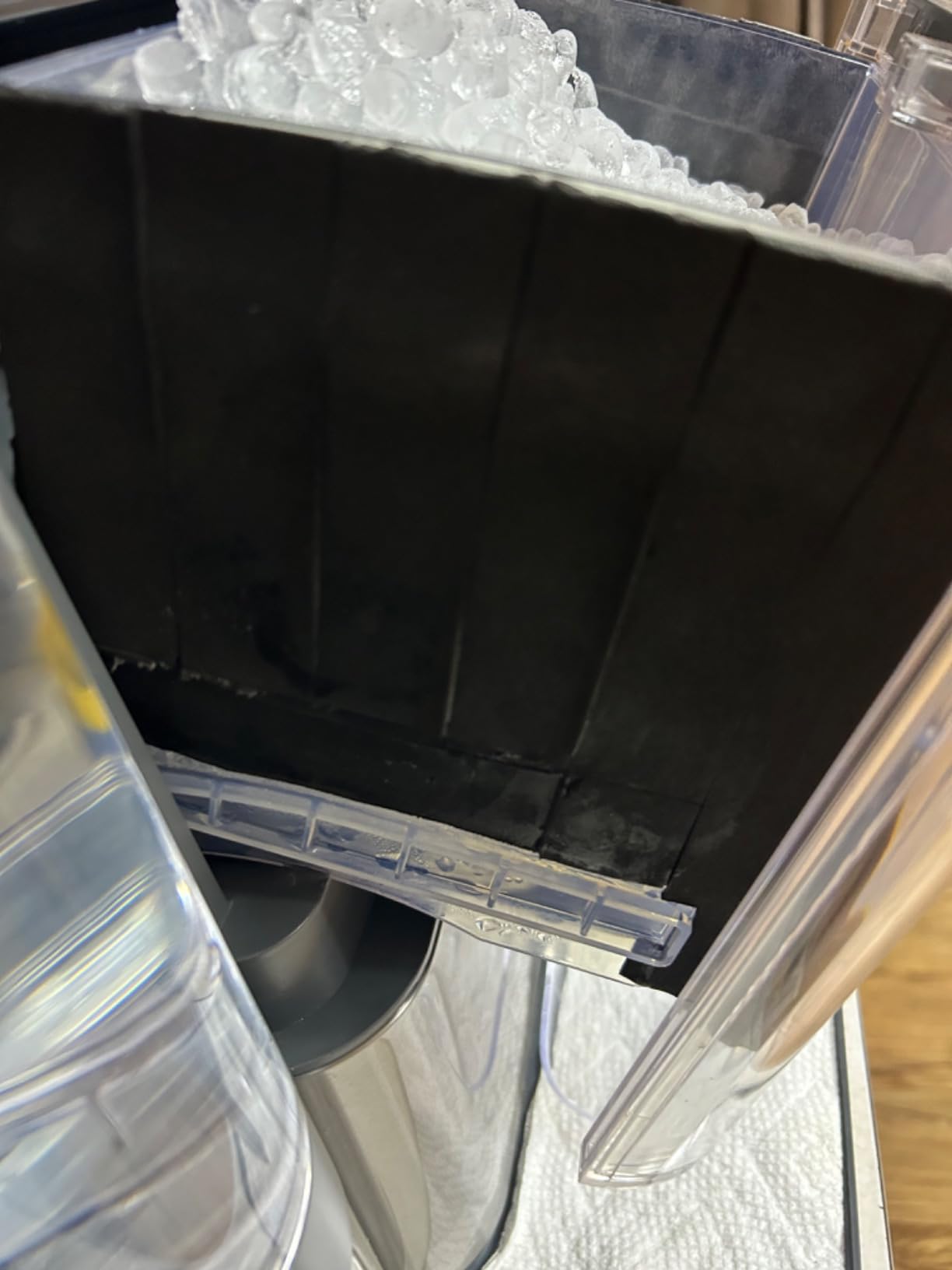GE Profile Opal 2.0 | Countertop Nugget Ice Maker | Ice Machine with WiFi Connectivity | Smart Home Kitchen Essentials | Black Stainless customer photo 2