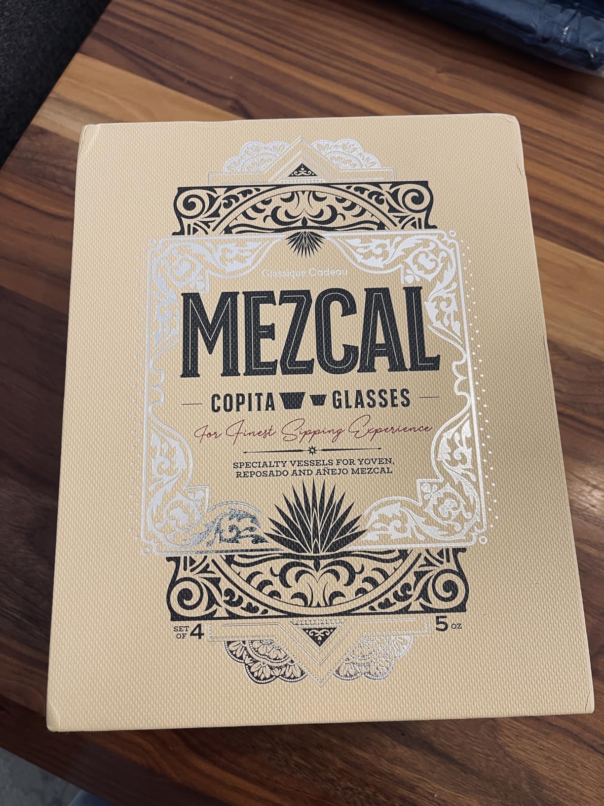 Mezcal and Spirits Sipping Glasses | Tequila Tasting Collection | Set of 4 | 5 oz Crystal Tasting and Drinking Glassware Copitas for Joven, Reposado, Anejo Mezcals | Stemless Liquor Sippers customer photo 2