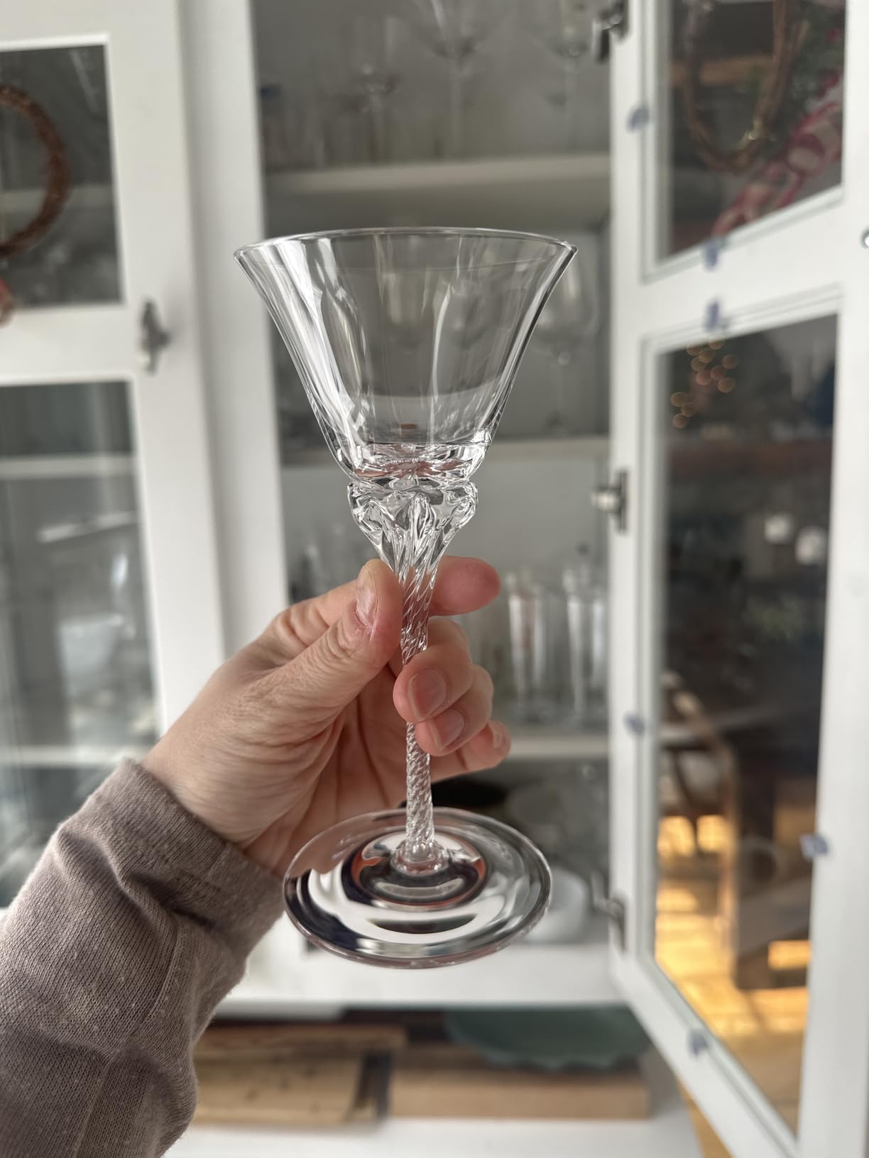 Crystal Sherry, Sweet Port and Dessert Wine Glasses | Set of 4 | 3.7 oz Small Schooner Sippers for Cordials and Liqueur | Long Stem Glassware for Aperitif, Digestive, After Dinner Drinks customer photo 2