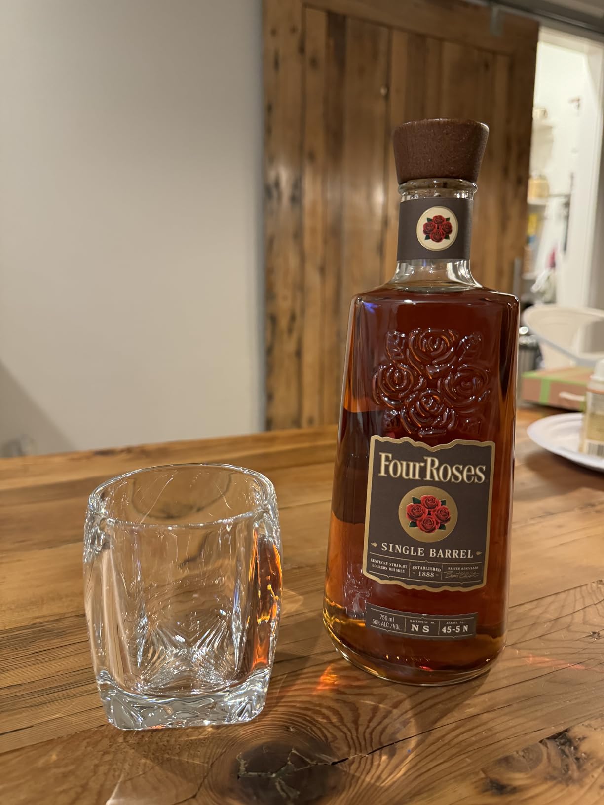 NORLAN Rauk Heavy Tumbler, 250 mL (8.5 oz) / Clear - Heavy-based Crystal Lowball Tumblers for Whiskey, Bourbon, Scotch, or Other Fine Spirits customer photo 1