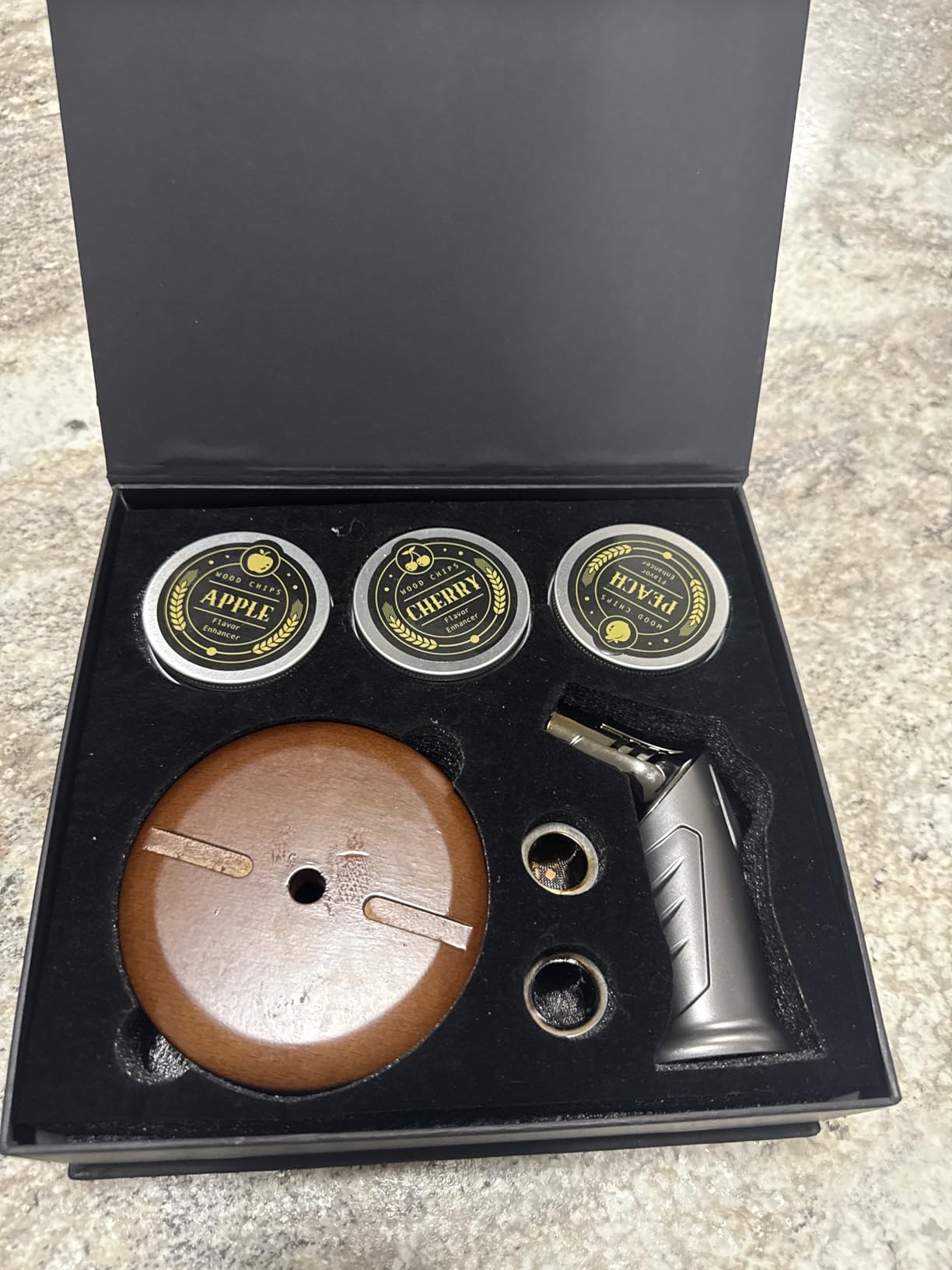 Bourbon Gifts for Men - Cocktail Smoker Kit with Torch and Wood Chips for Whiskey and Bourbon, Old Fashioned Cocktail Kit, Whiskey Gifts customer photo 1
