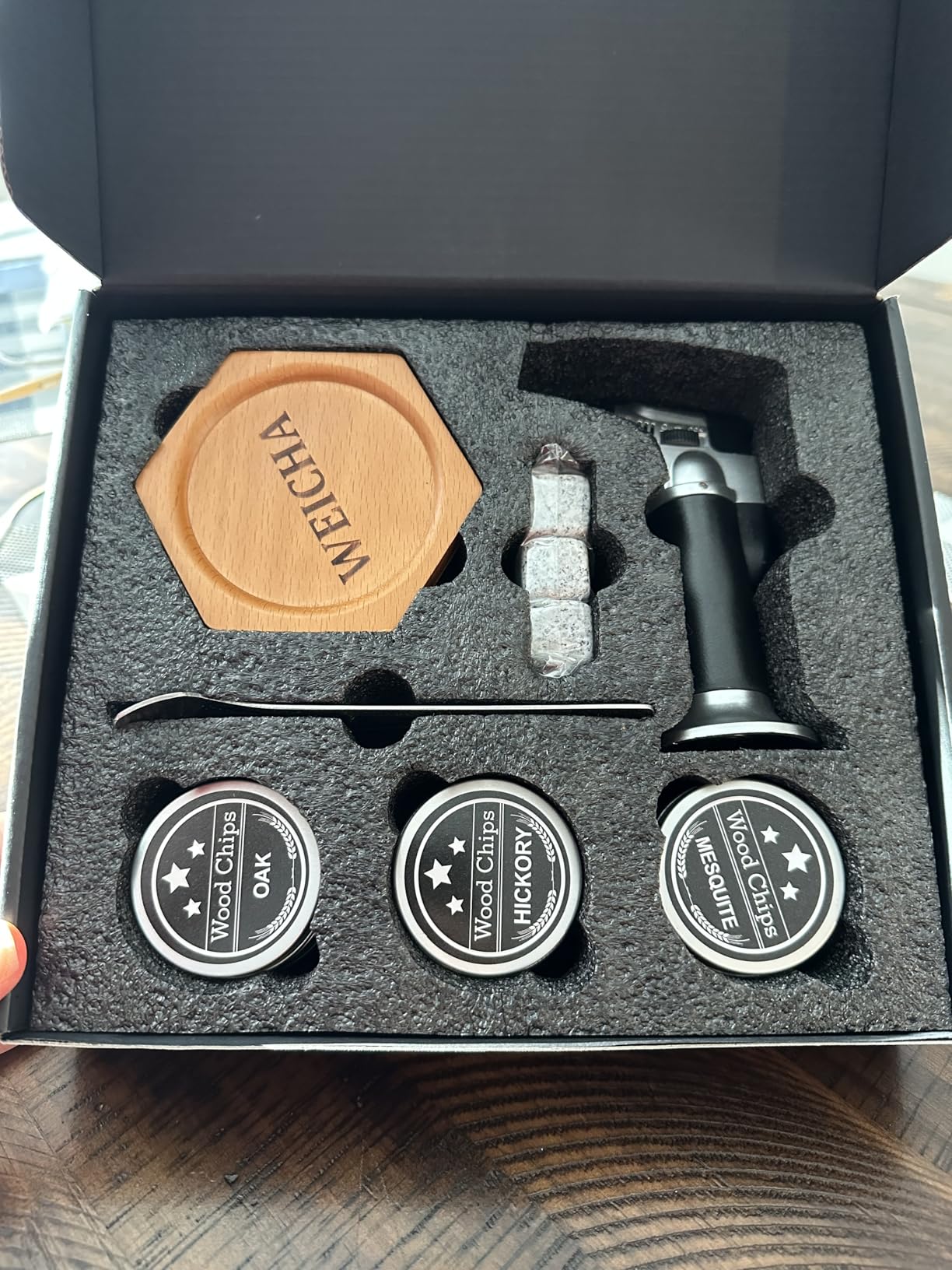 Bourbon Whiskey Gifts for Men Dad - Cocktail Smoker Kit with Torch, Birthday Anniversary Unique Gifts for Father Boyfriend Husband Grandpa, Smoked Bourbon Kit, Mens Gifts Ideas customer photo 2