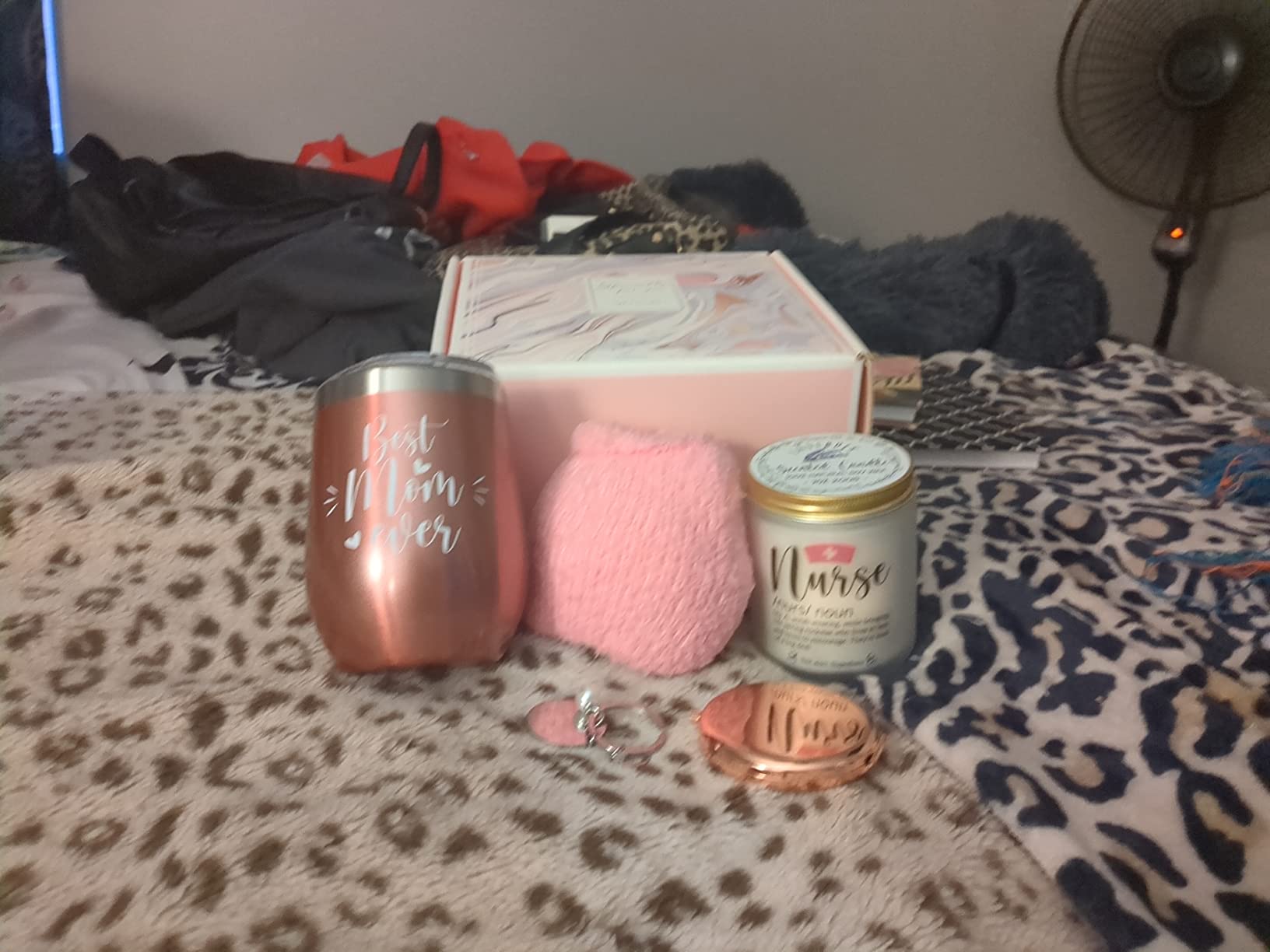 Best Mom Gifts Mothers Day Gifts for Mom from Daughter Son Kids, Birthday Gift Basket for Mother Women Mother-in-law Christmas Thanksgiving Present, New Mama Gift for Wife from Husband w/Wine Tumbler customer photo 2