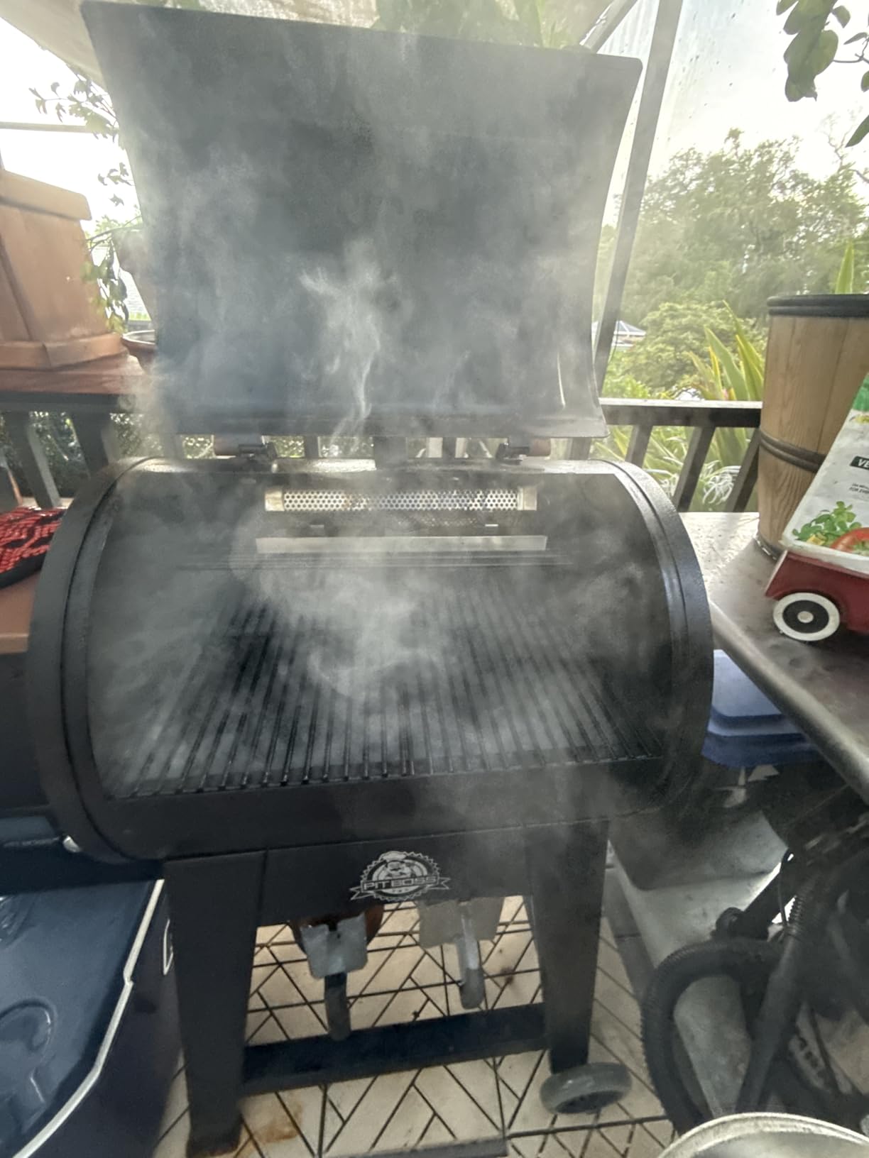 12'' Pellet Smoker Tube, Smoke Tube for Pellet Smoker With a Stainless Steel Tray and Tube Cover, 5 Hours Billowing Smoke, Works with Any Grill or Smoker customer photo 2