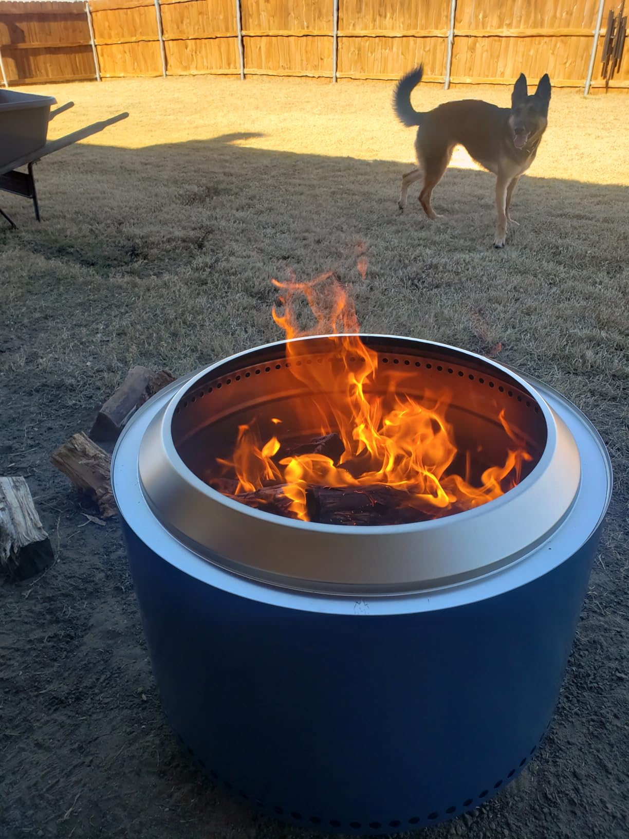 Solo Stove Yukon 27 Inch Smokeless Fire Pit with Removable Ash Pan - Wood Burning Portable Stainless Steel Outdoor Fireplace, Ideal for 6 or More People customer photo 2